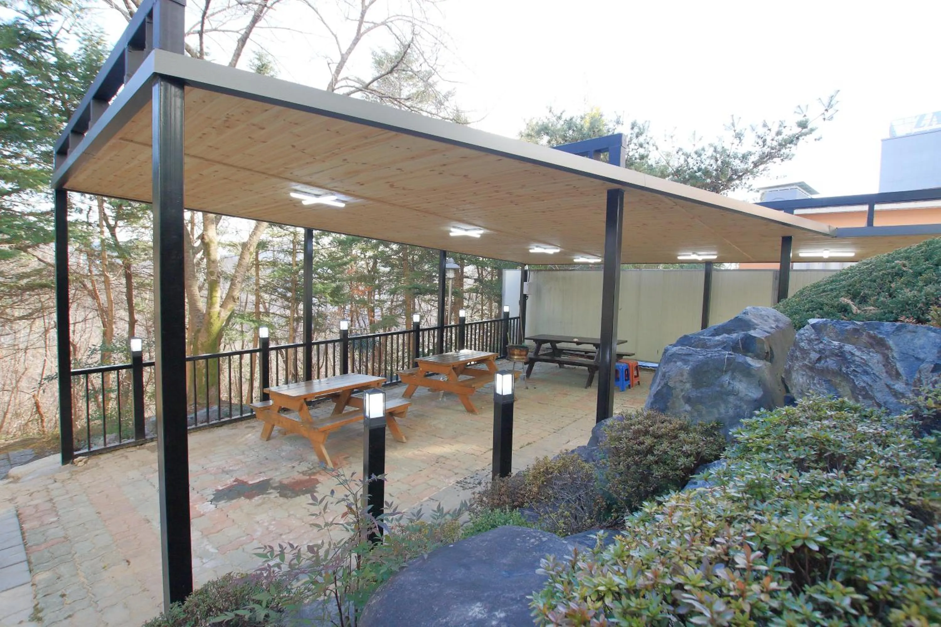 BBQ facilities in Hotel Valentine Gyeongju