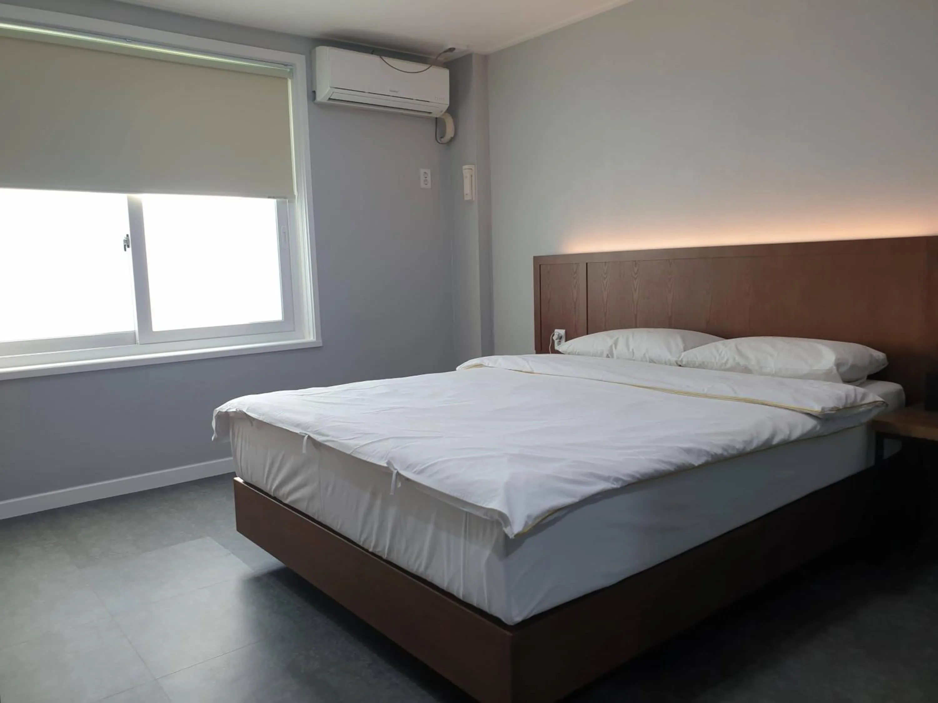 Bed in Hotel Valentine Gyeongju