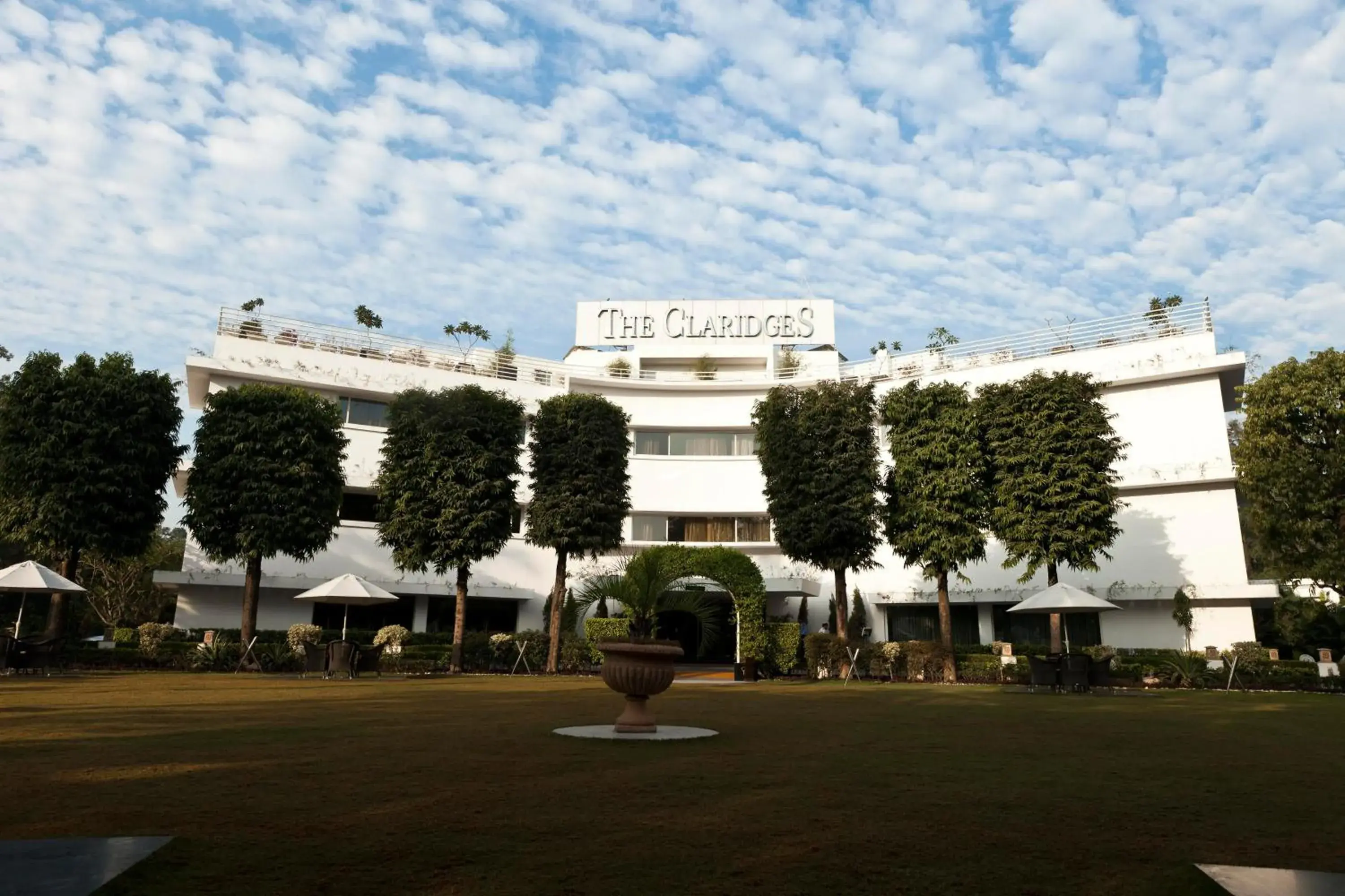 Facade/entrance in The Claridges New Delhi Facade/entrance in The Claridges New Delhi