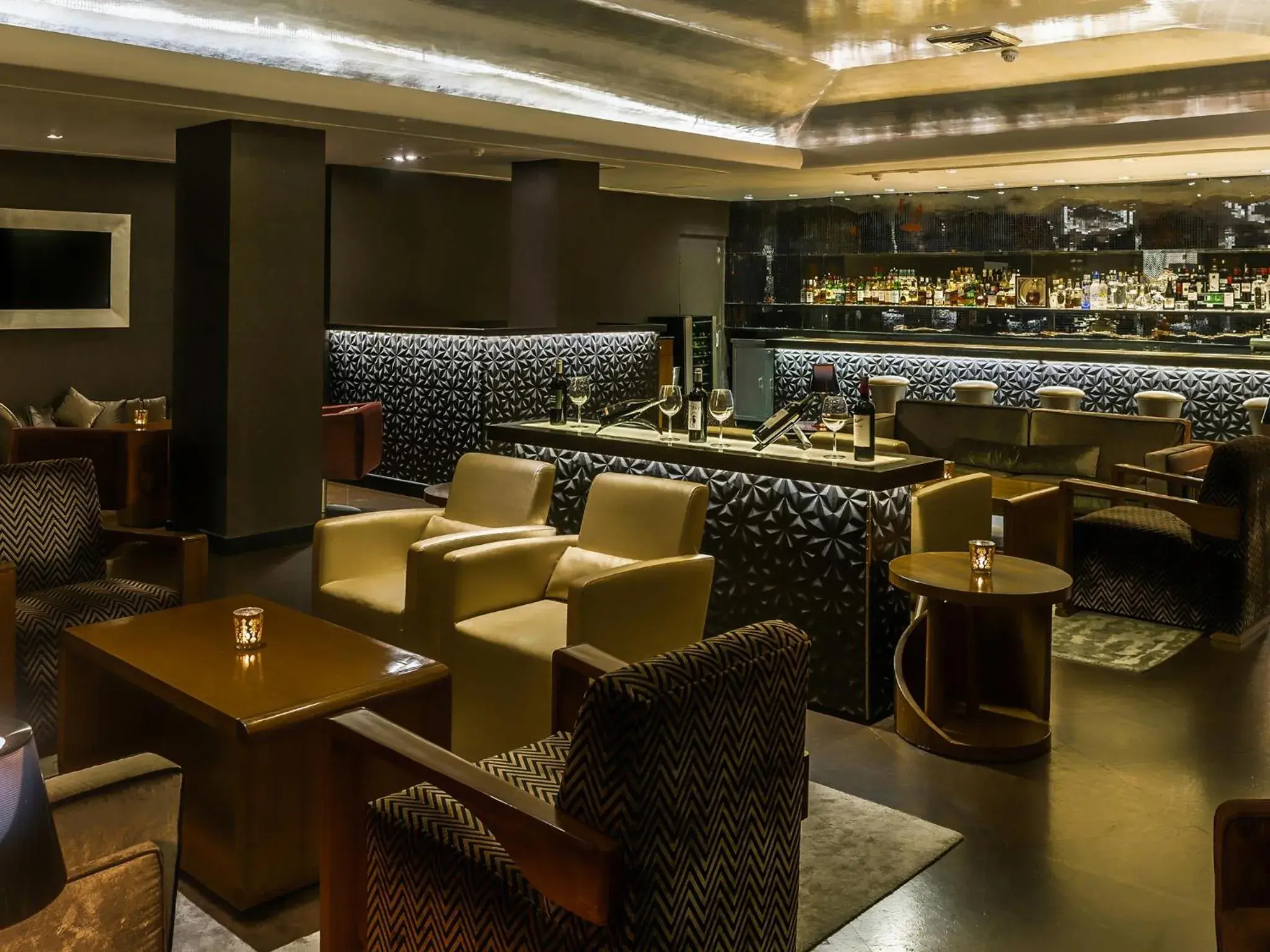 Lounge or bar in The Claridges New Delhi Lounge or bar in The Claridges New Delhi