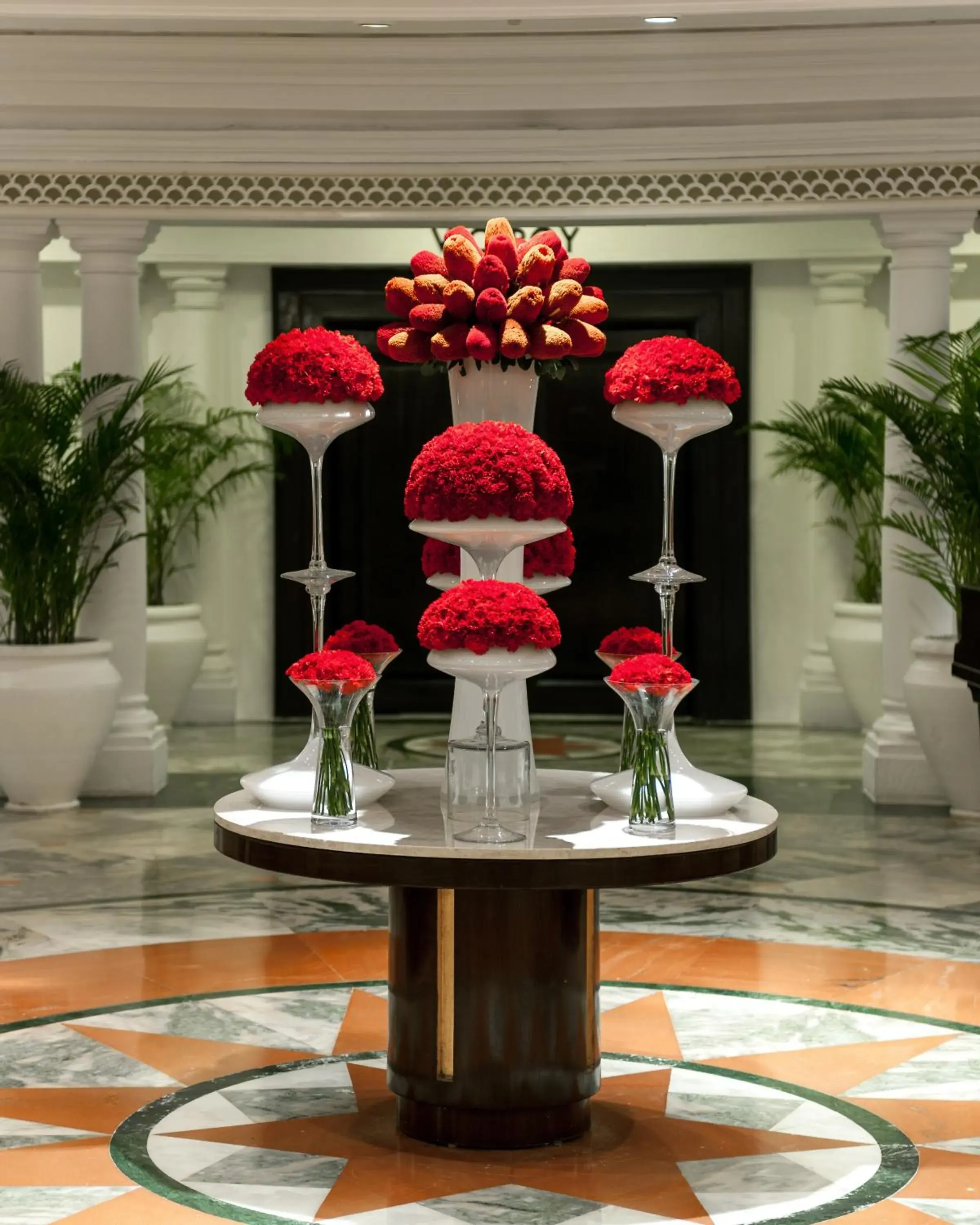 Lobby or reception in The Claridges New Delhi Lobby or reception in The Claridges New Delhi