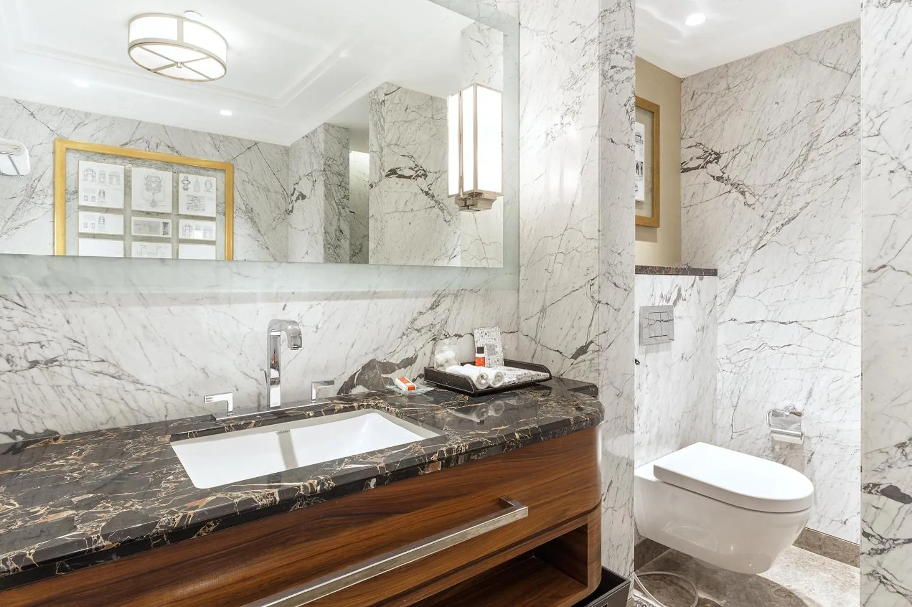 Bathroom in The Claridges New Delhi