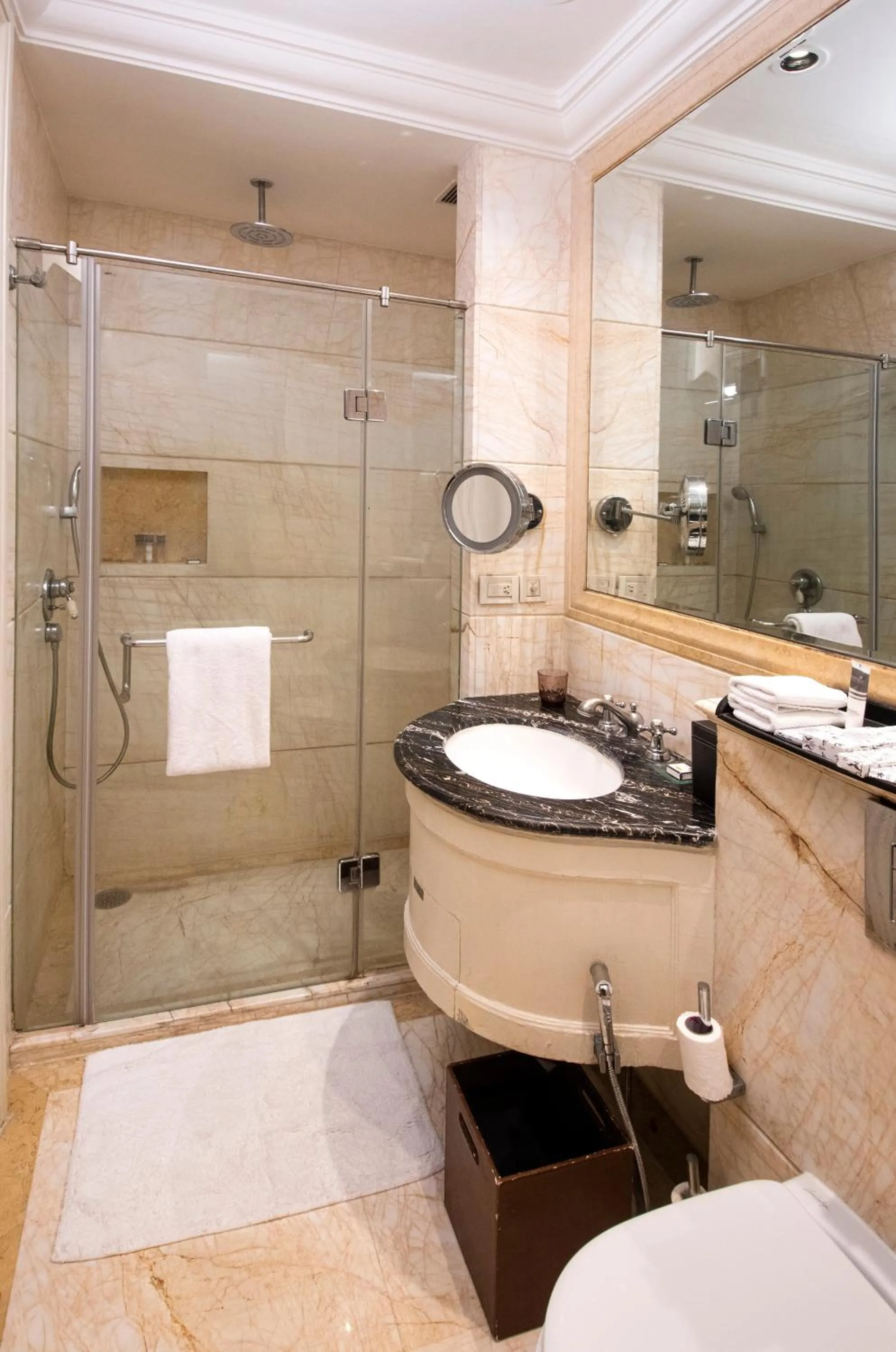 Shower in The Claridges New Delhi