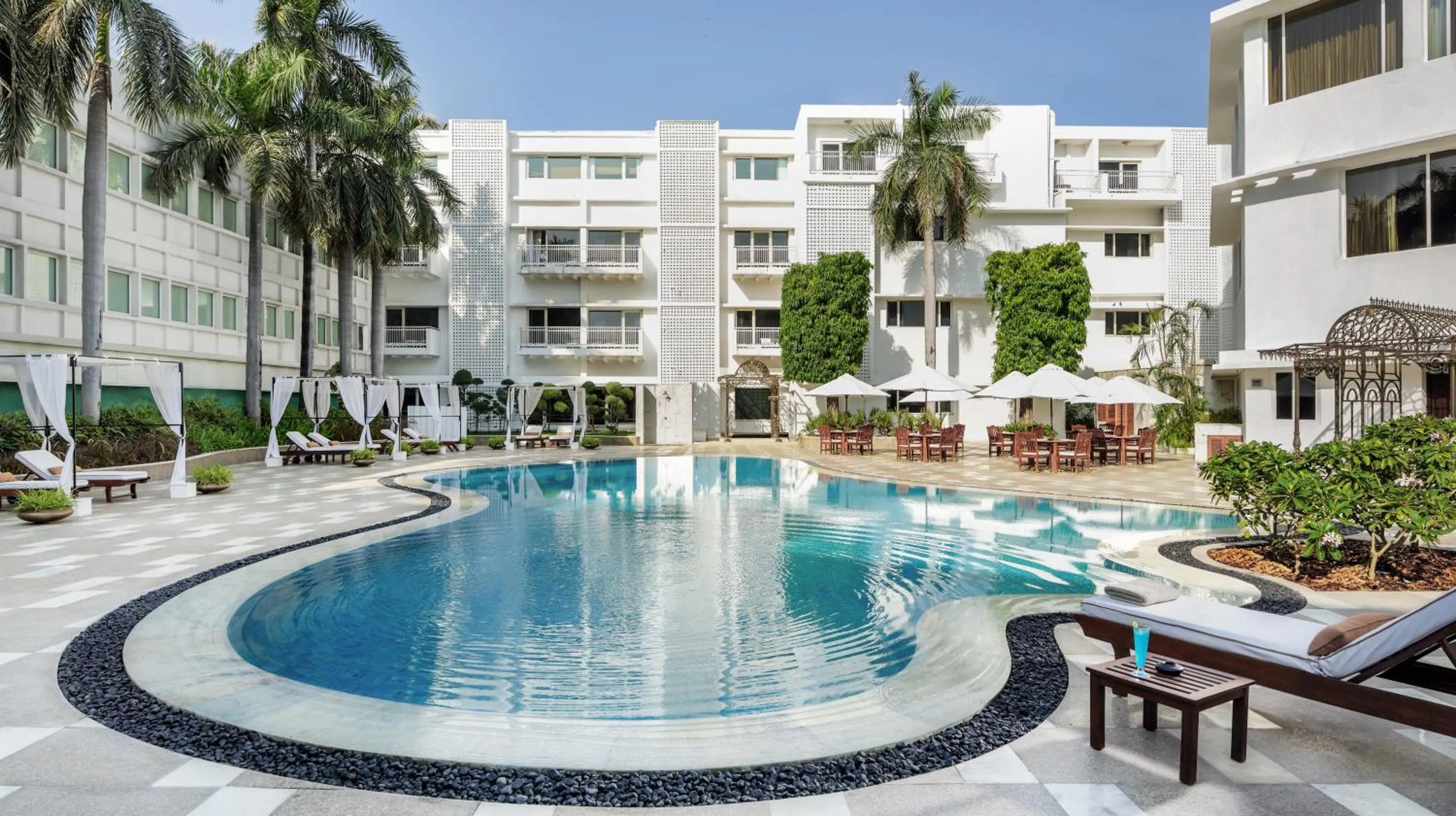 Swimming pool in The Claridges New Delhi