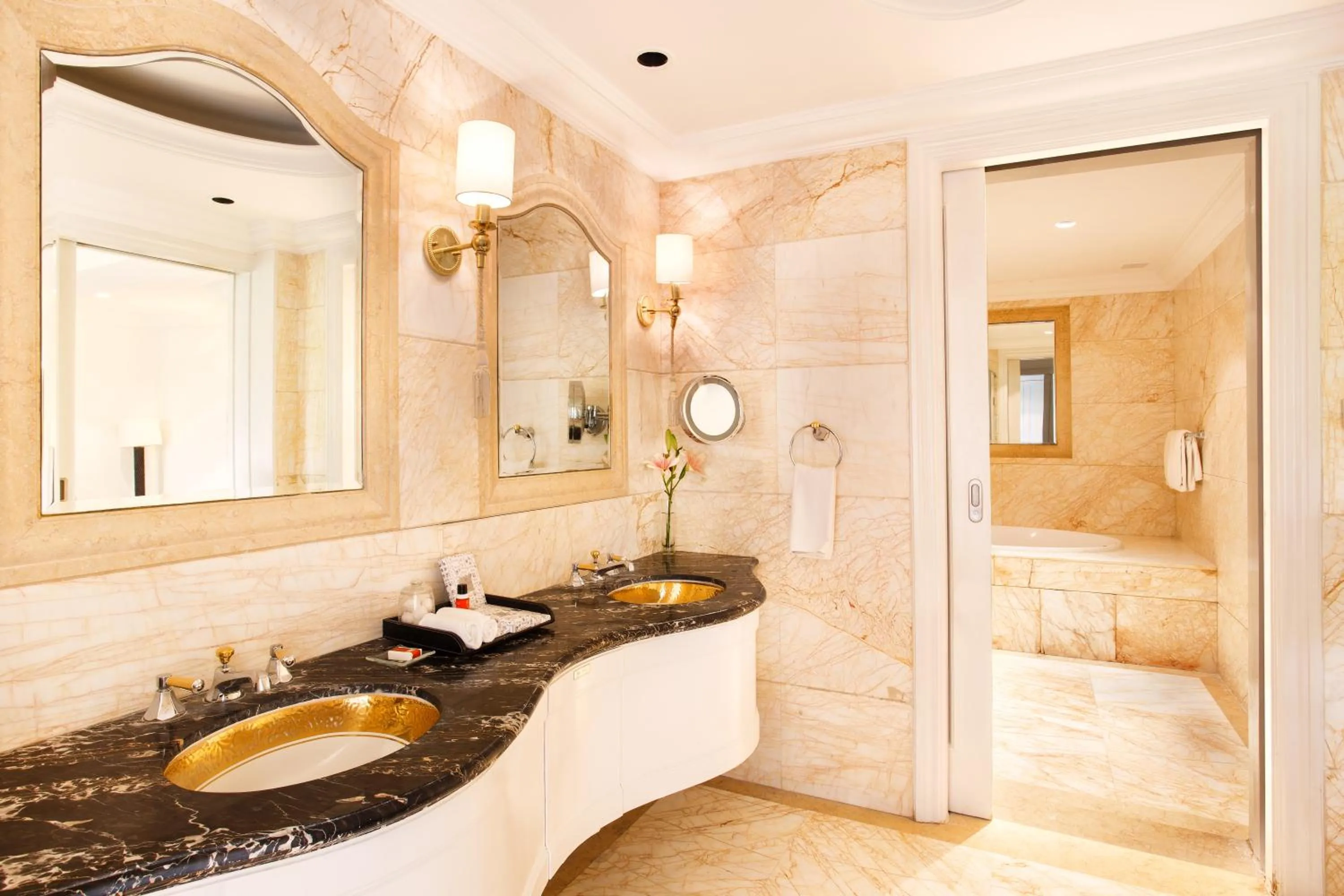 Bathroom in The Claridges New Delhi