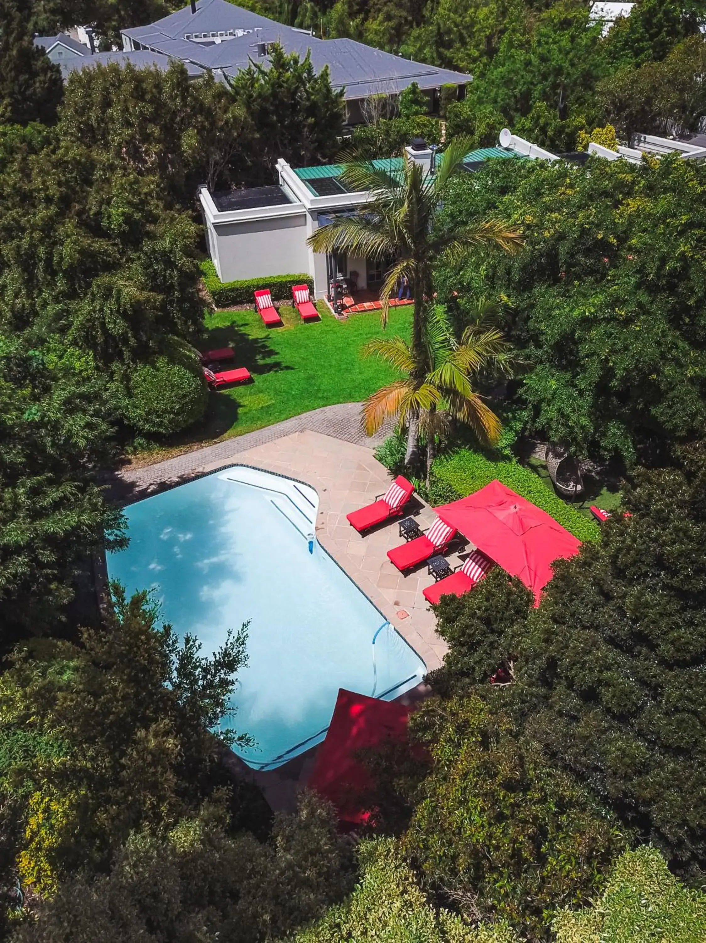 Bird's eye view in Avondrood Guest House by The Oyster Collection Bird's eye view in Avondrood Guest House by The Oyster Collection