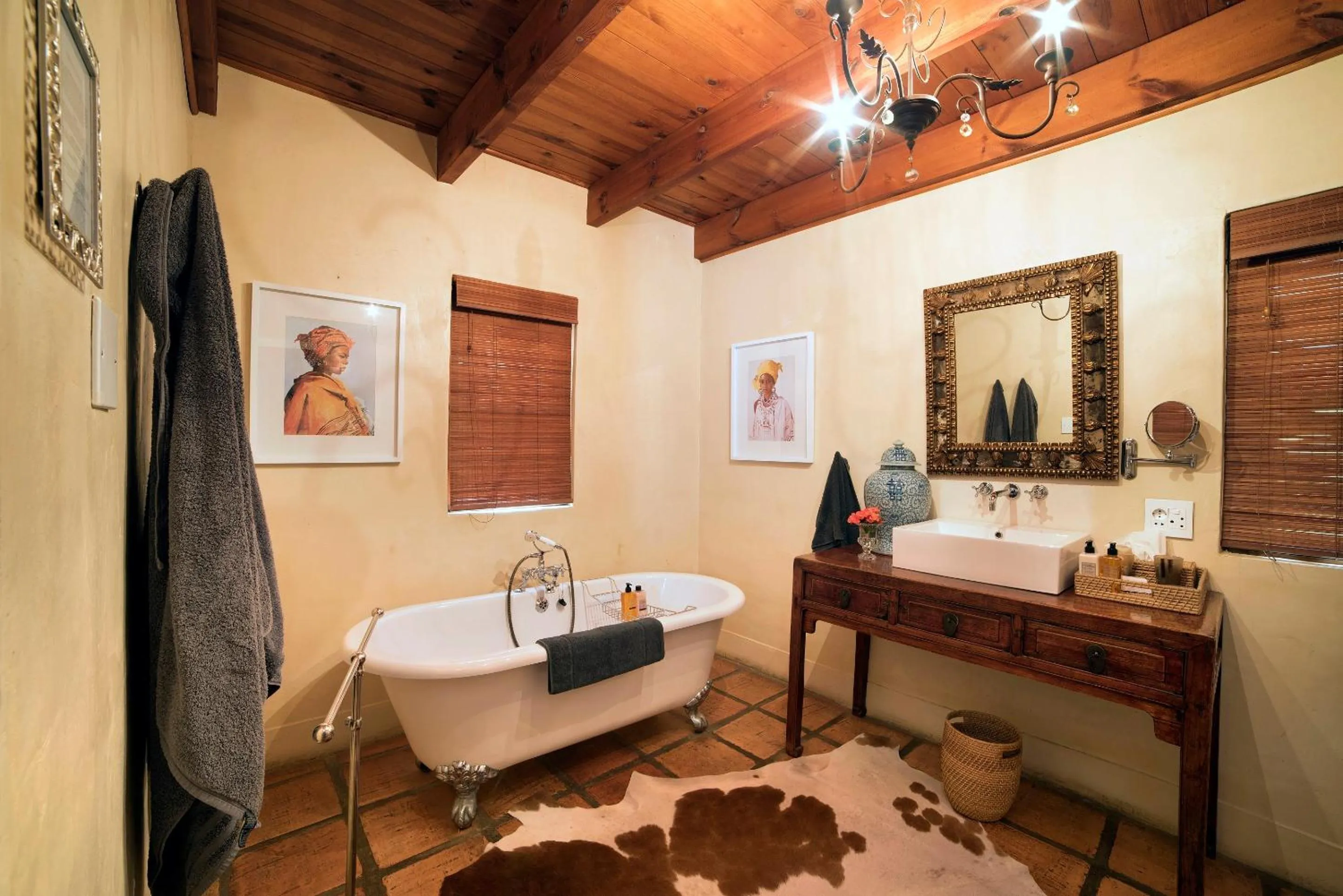 Bathroom in Avondrood Guest House by The Oyster Collection