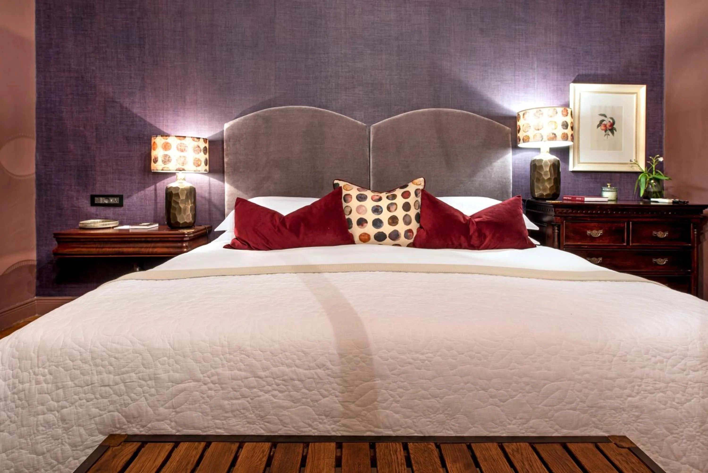 Bed in Avondrood Guest House by The Oyster Collection