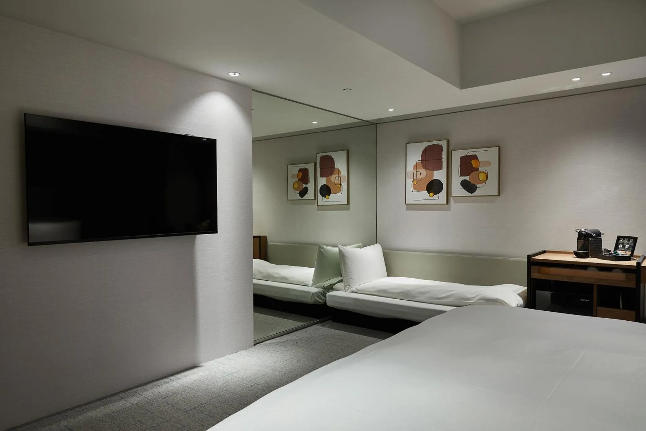 On site, Bed in K Hotel Taipei Nanjing