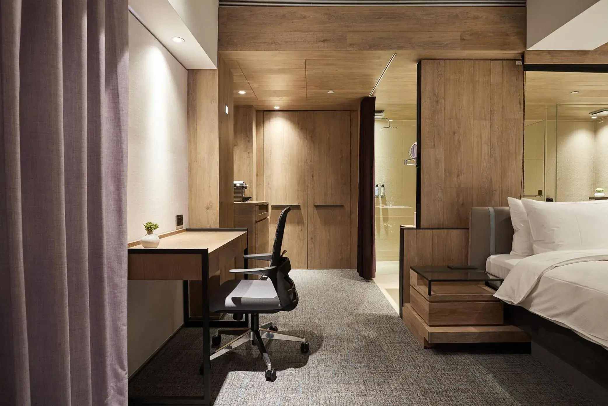 Bed in K Hotel Taipei Nanjing Bed in K Hotel Taipei Nanjing