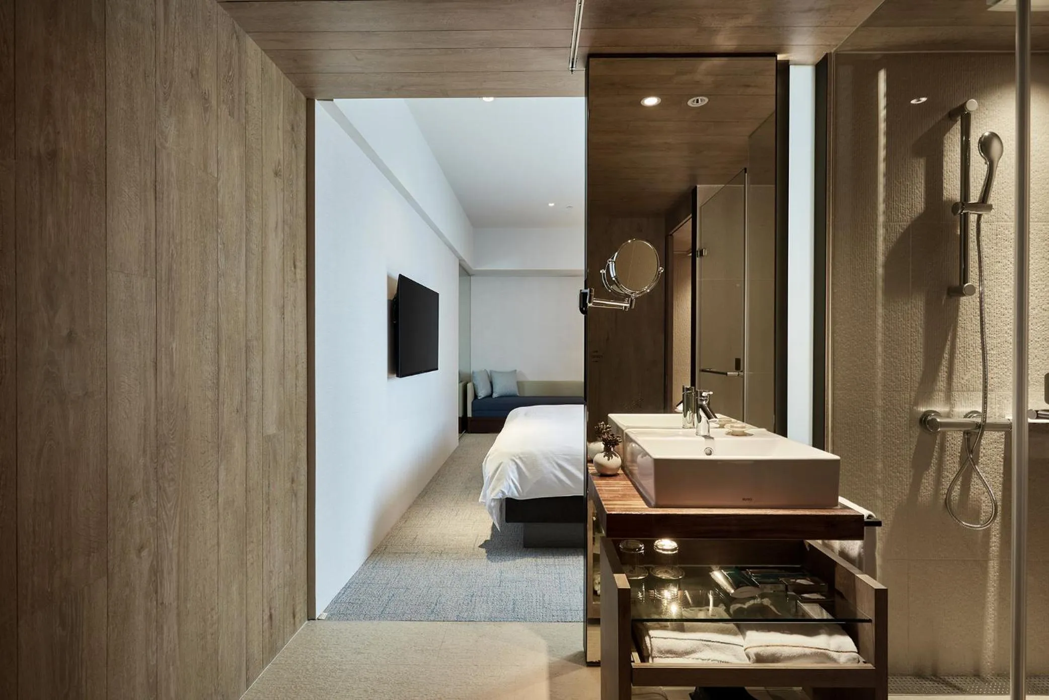 On site, Bed in K Hotel Taipei Nanjing