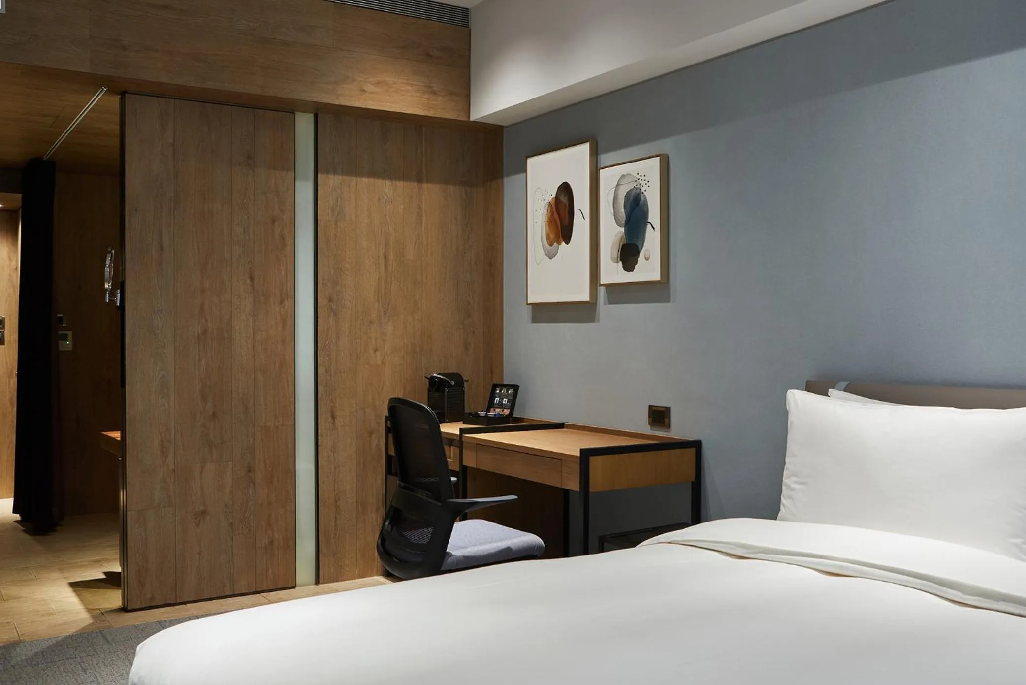 On site, Bed in K Hotel Taipei Nanjing