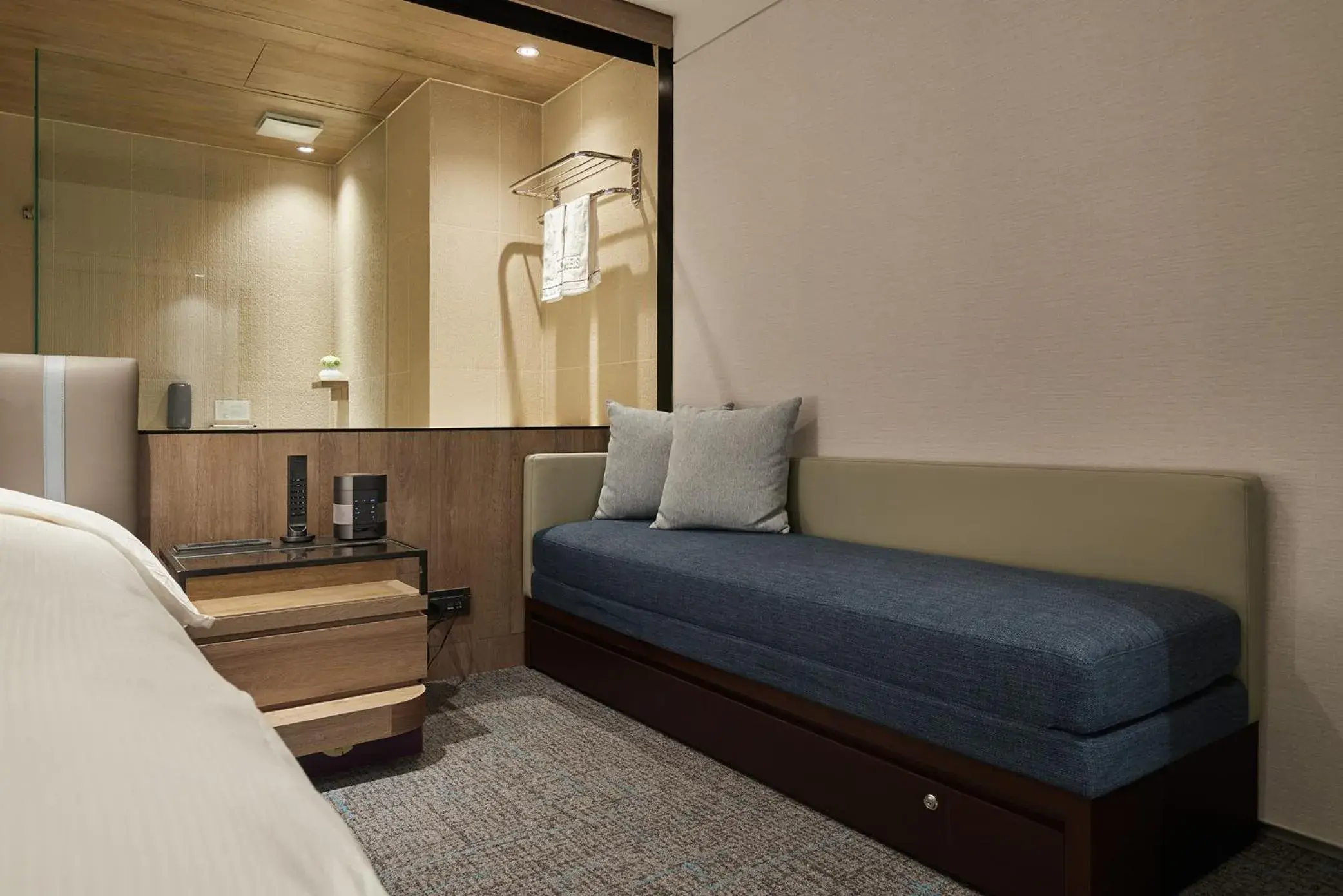Bed in K Hotel Taipei Nanjing Bed in K Hotel Taipei Nanjing