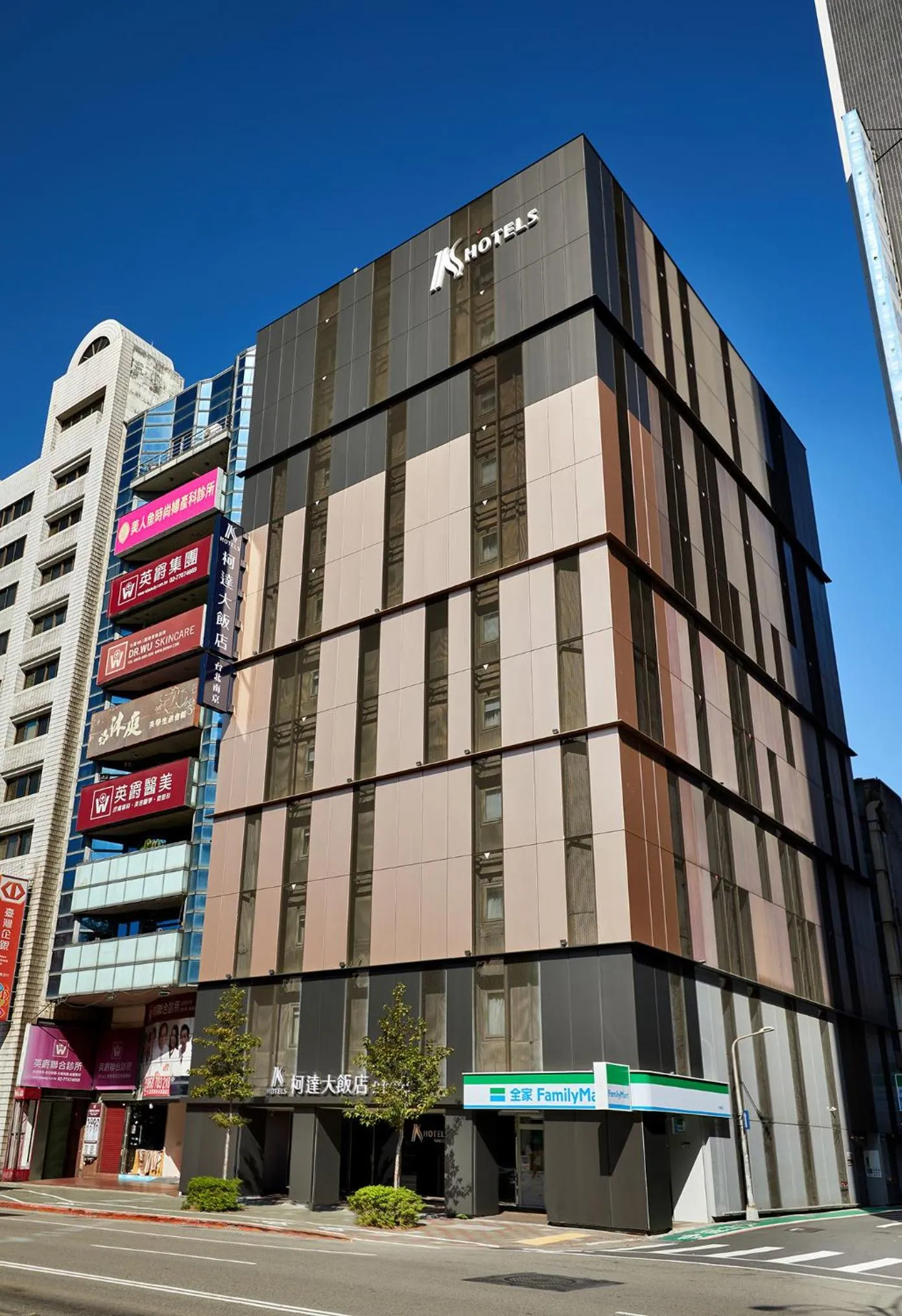 Property building in K Hotel Taipei Nanjing