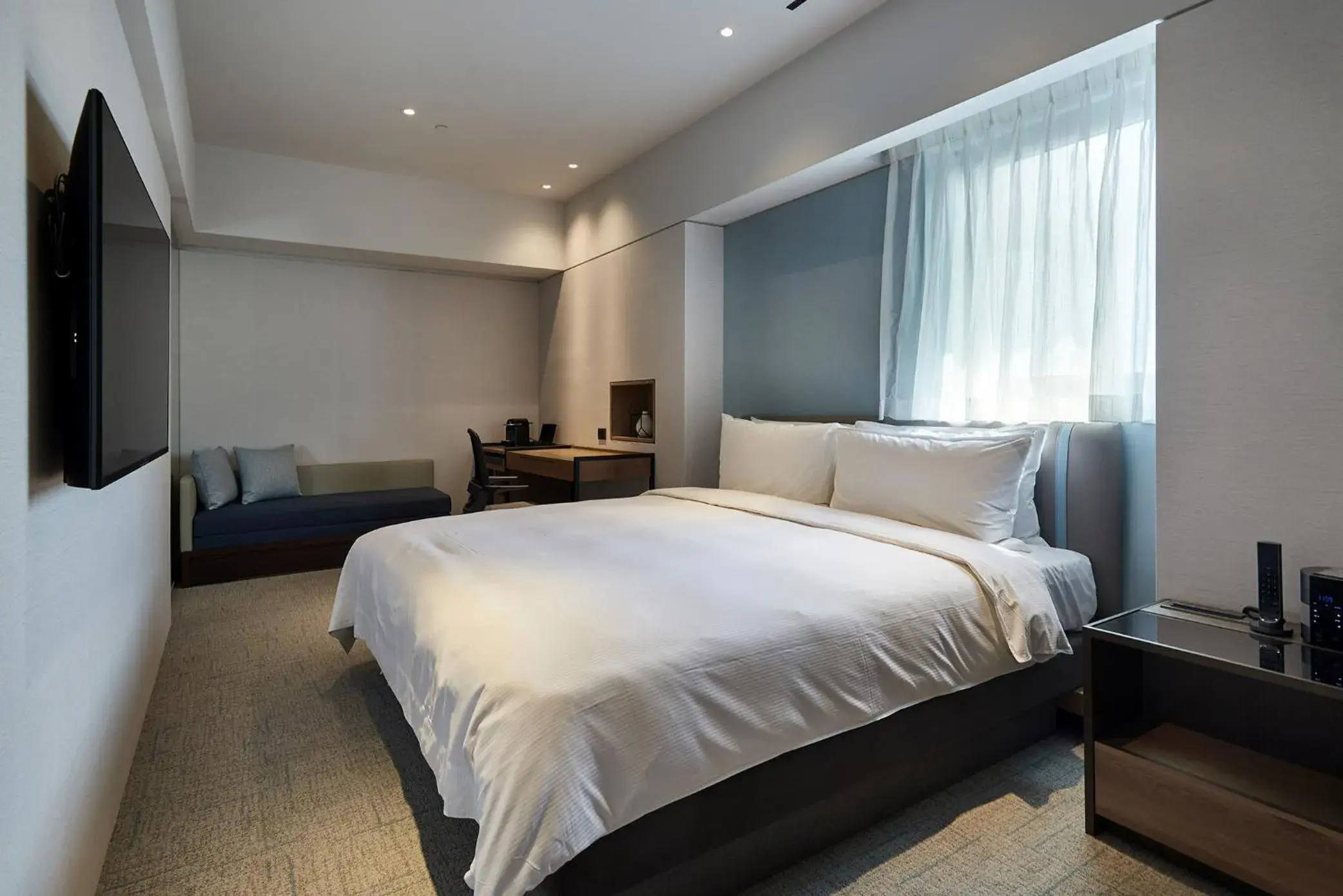 On site, Bed in K Hotel Taipei Nanjing On site, Bed in K Hotel Taipei Nanjing