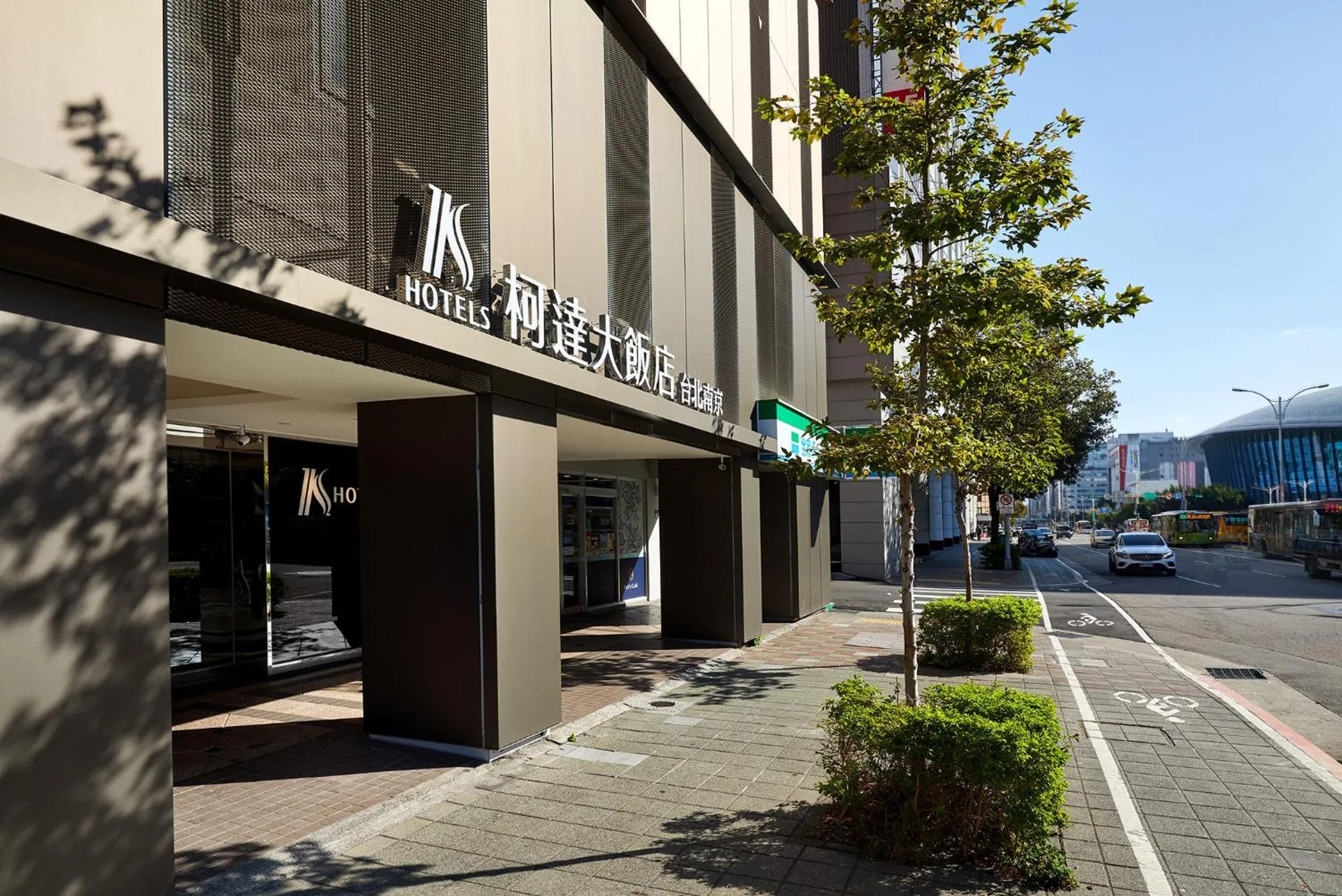 Property building in K Hotel Taipei Nanjing