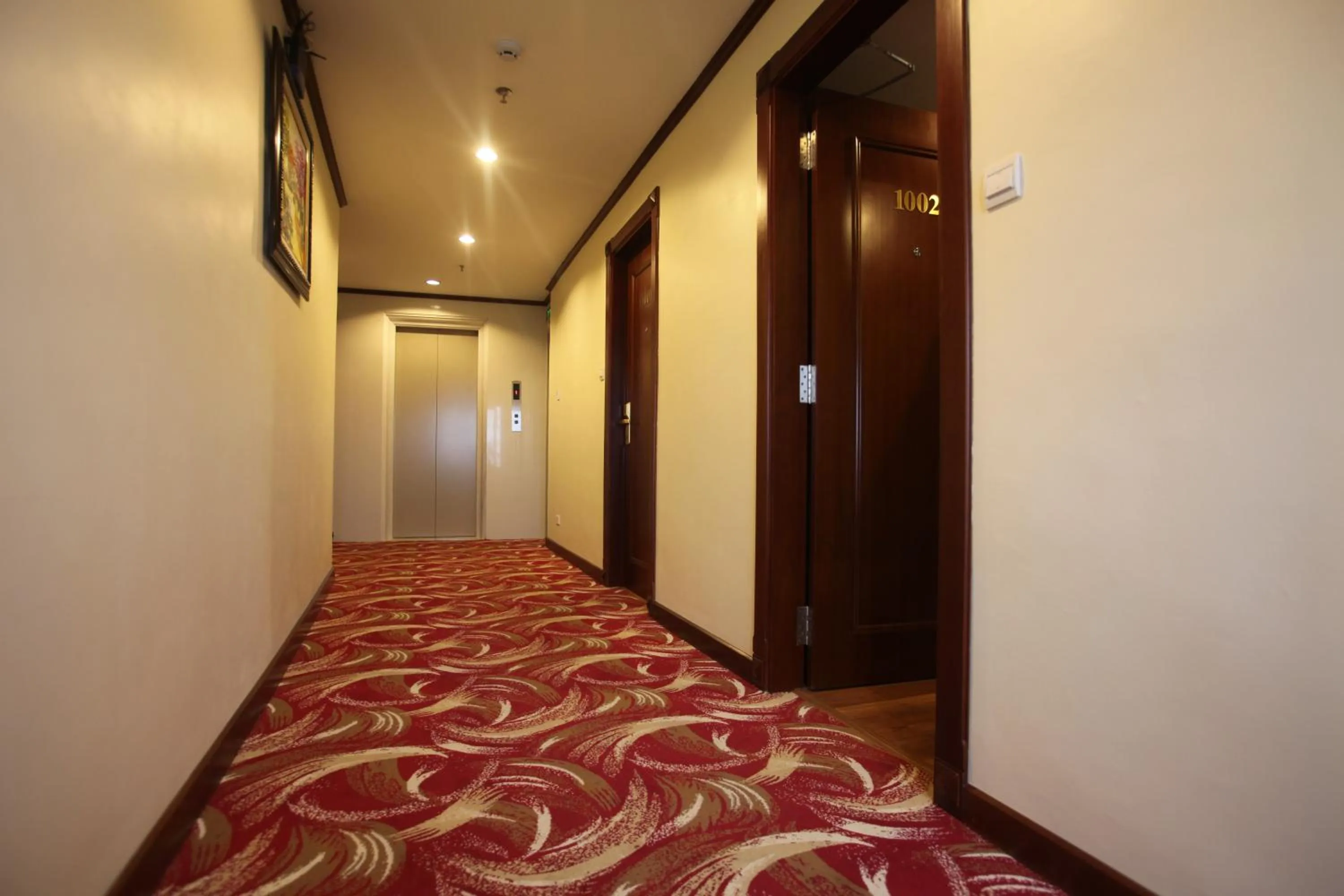 Lobby or reception in Sunny 3 Hotel