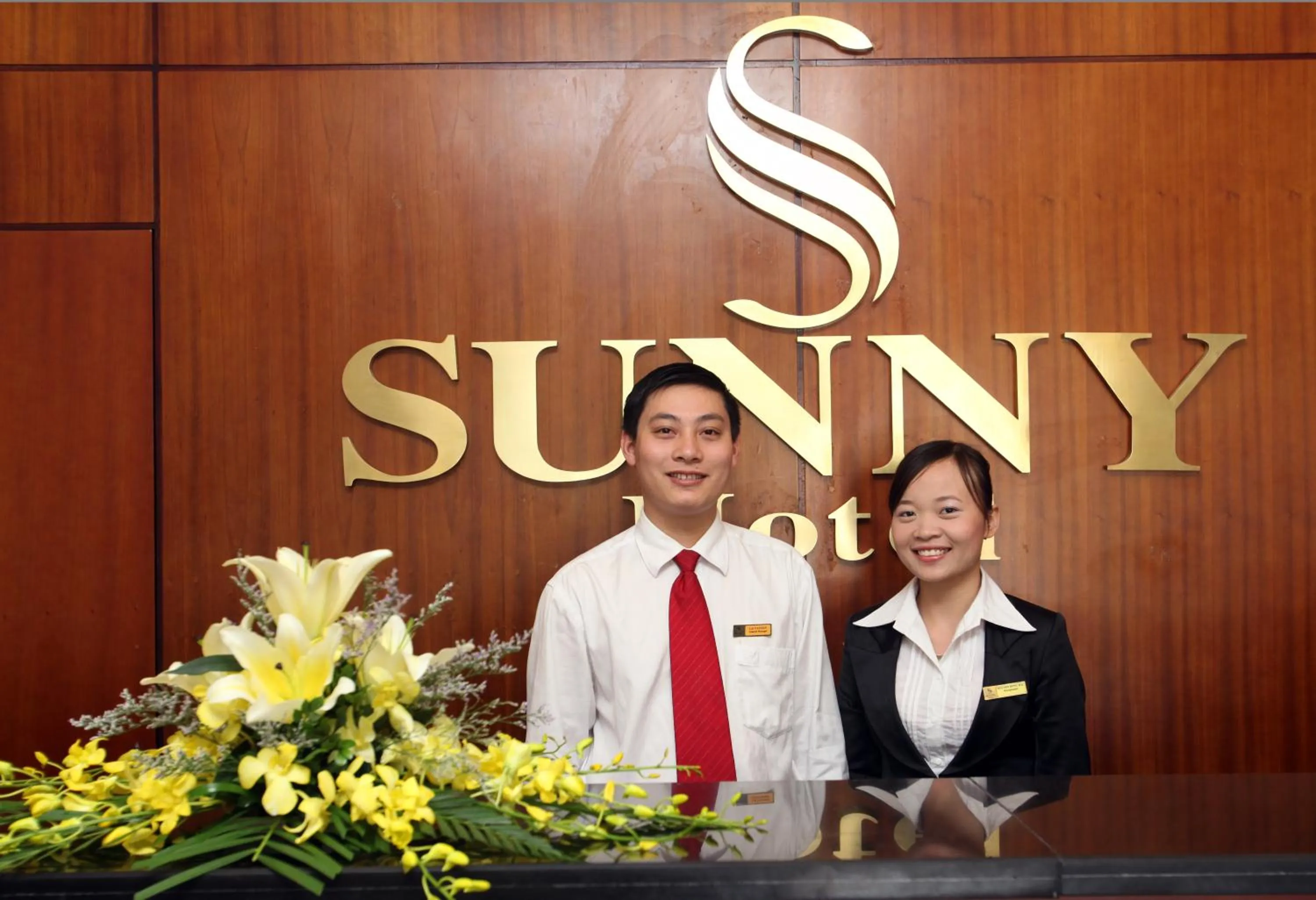 Lobby or reception in Sunny 3 Hotel