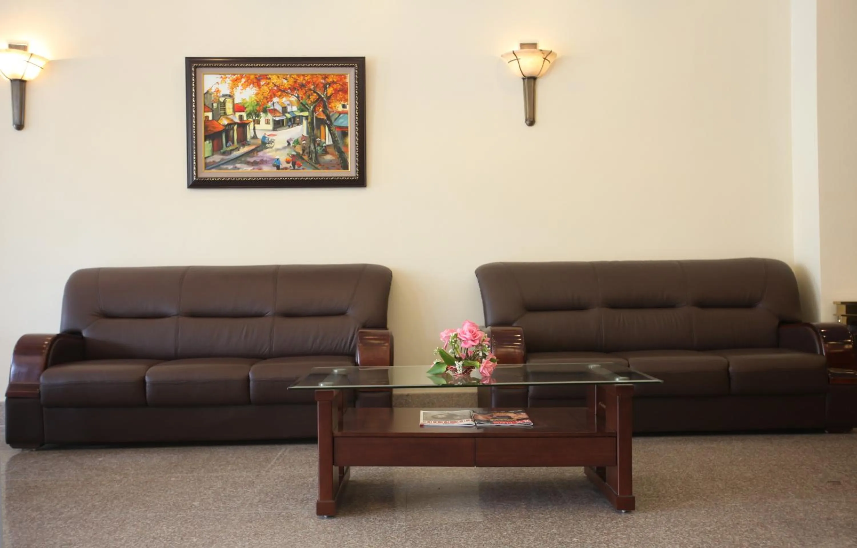 Lobby or reception in Sunny 3 Hotel