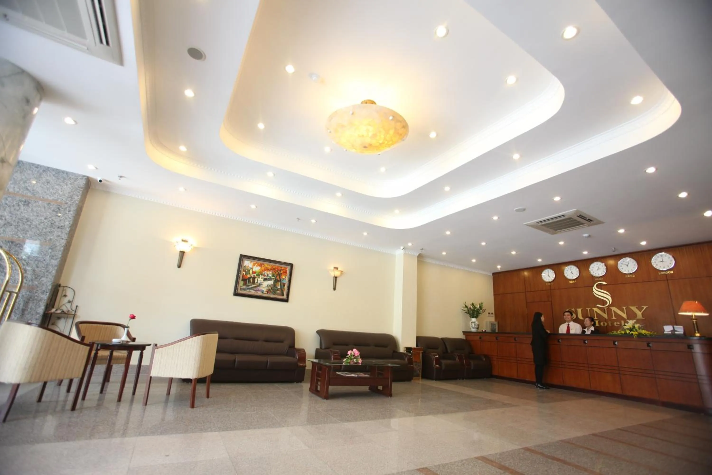 Lobby or reception in Sunny 3 Hotel