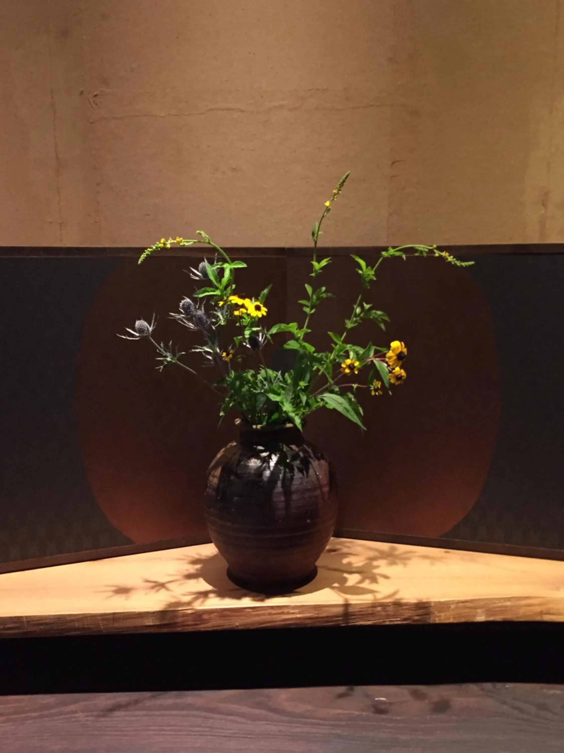 Decorative detail in Gallery Nozawa Inn