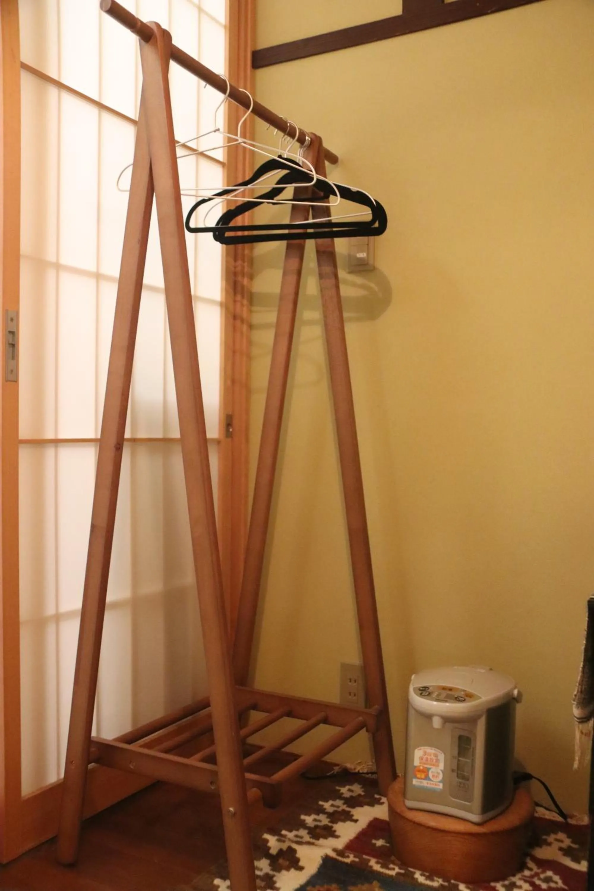 Decorative detail in Gallery Nozawa Inn