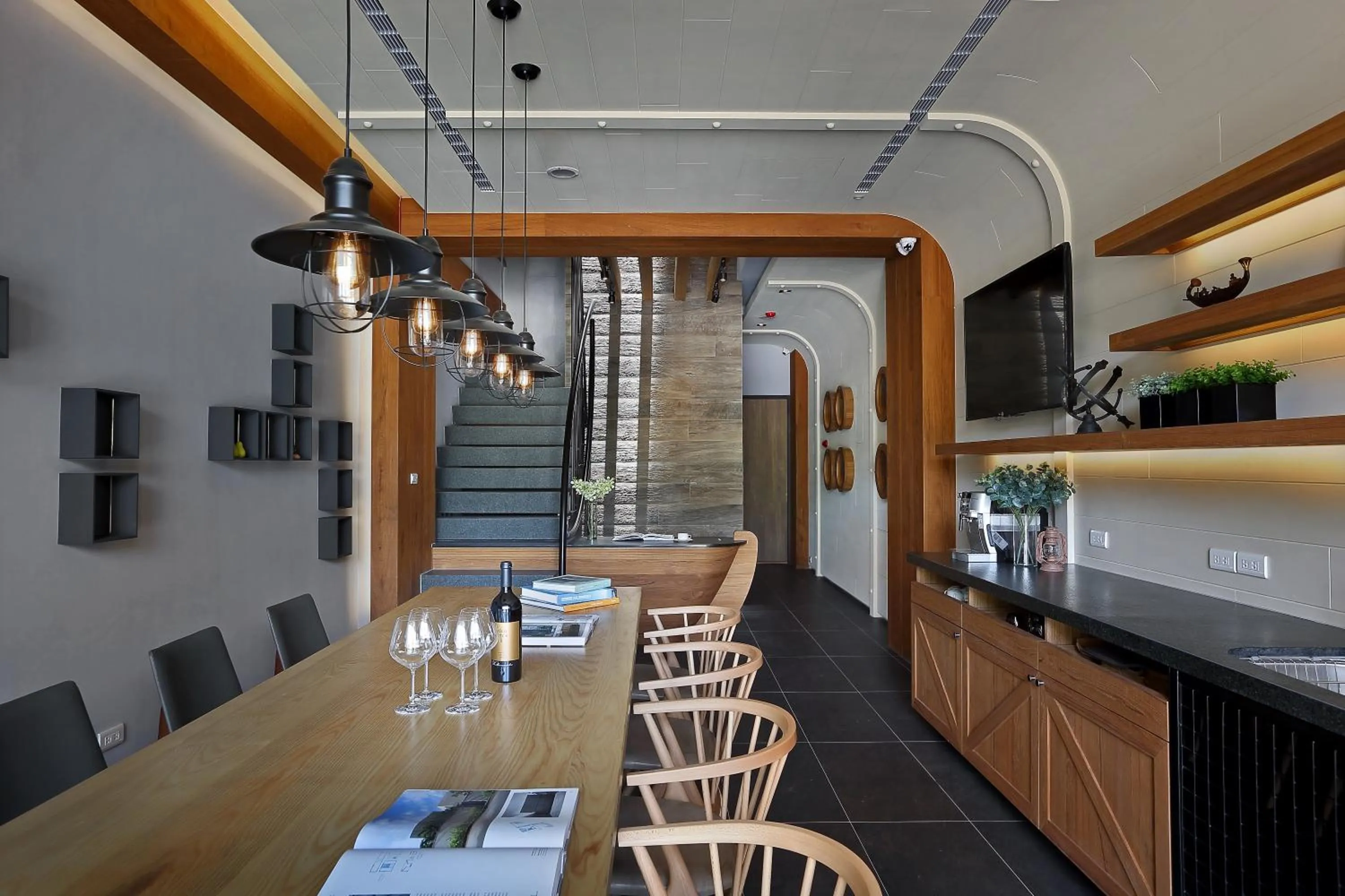 Lobby or reception in Sun Moon Lake Blue Sky Bay B&B