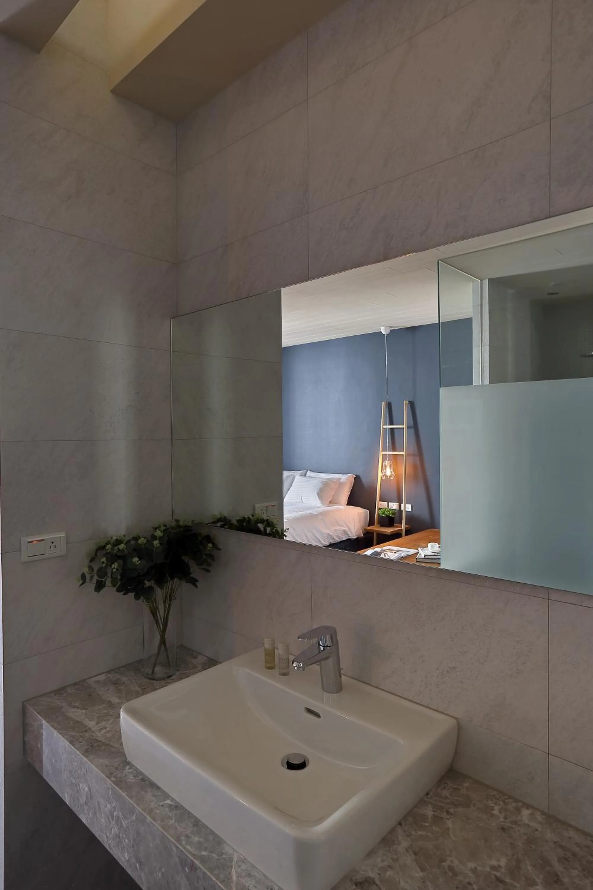 Bathroom in Sun Moon Lake Blue Sky Bay B&B