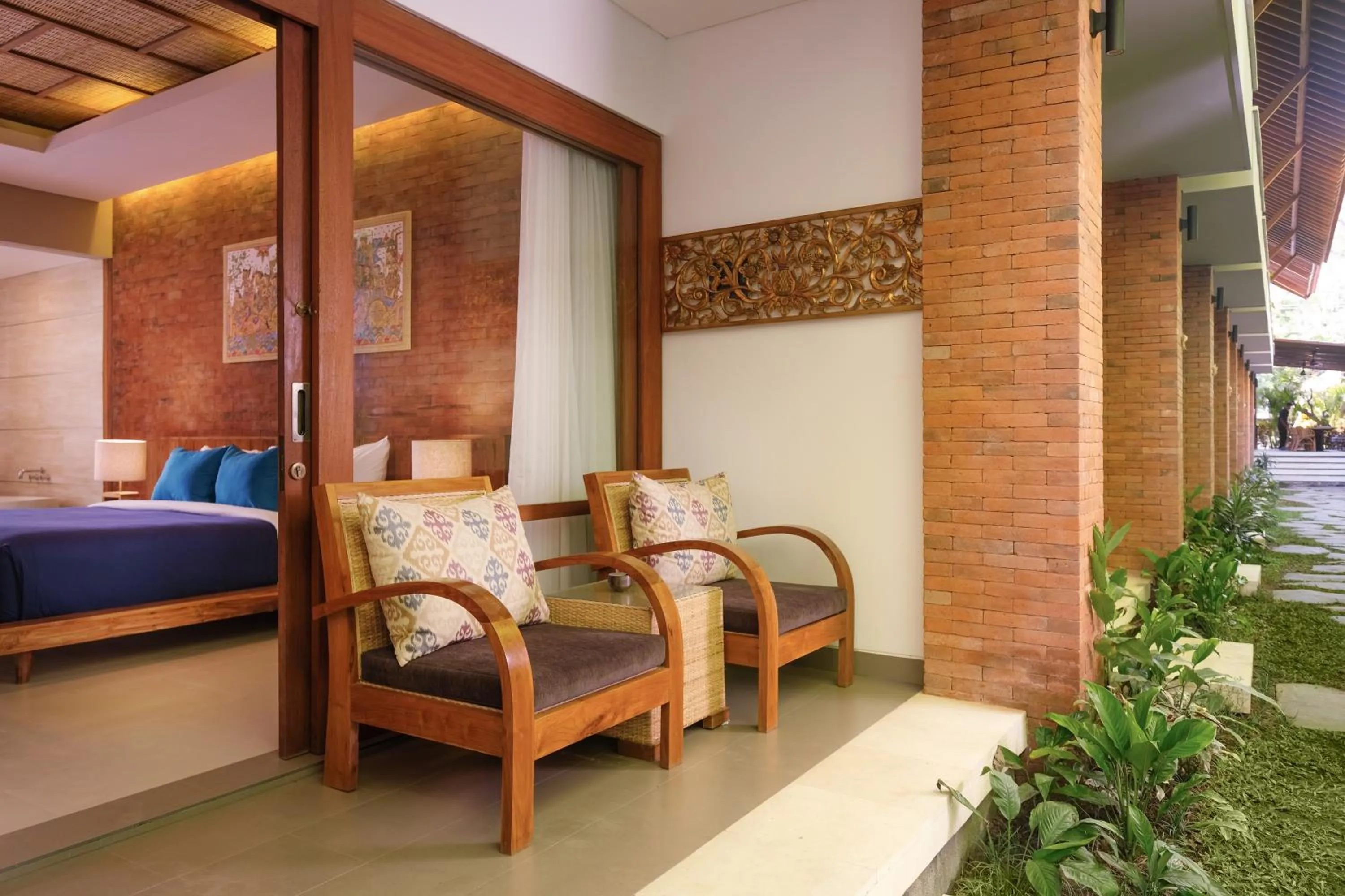 Garden, Bed in Sagara Candidasa by AHM