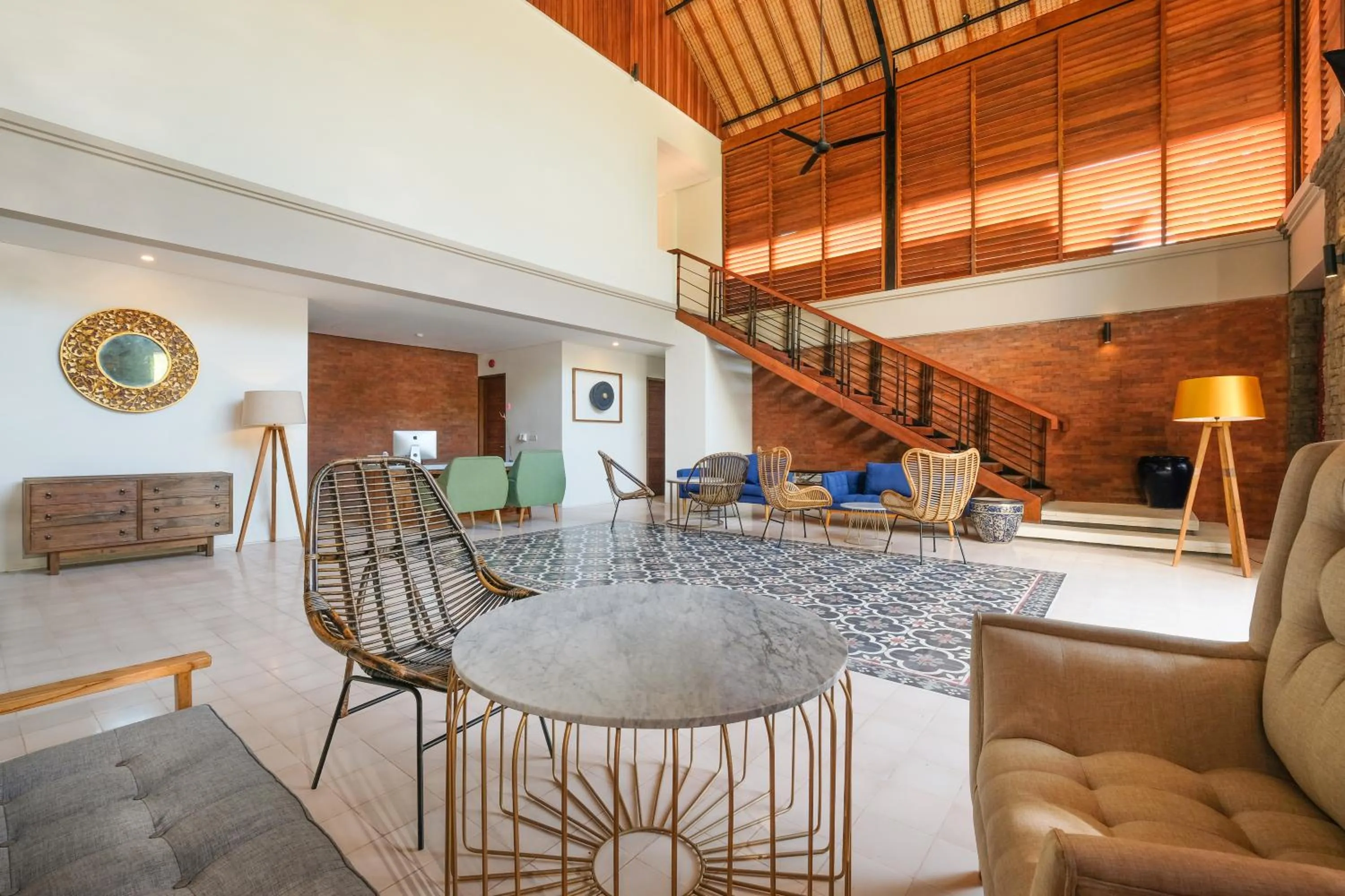 Lobby or reception in Sagara Candidasa by AHM