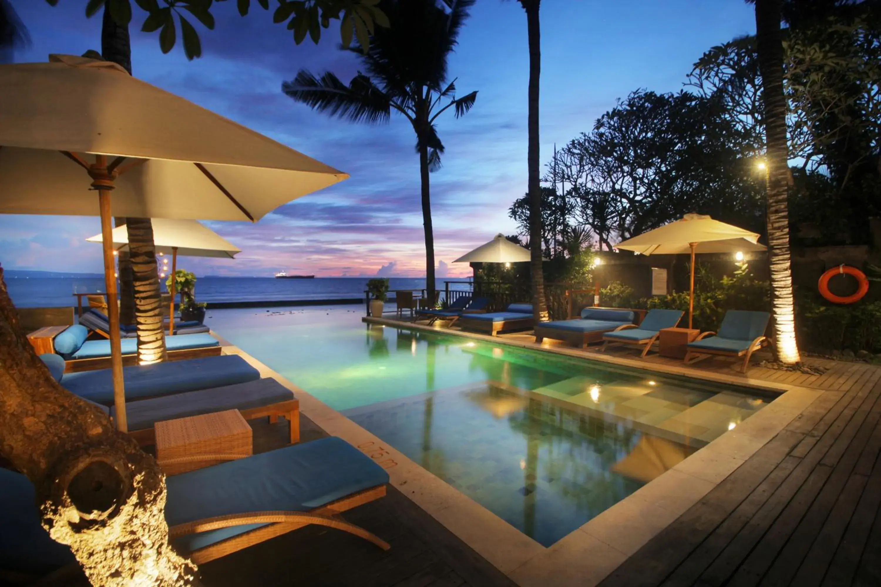 Pool view in Sagara Candidasa by AHM Pool view in Sagara Candidasa by AHM