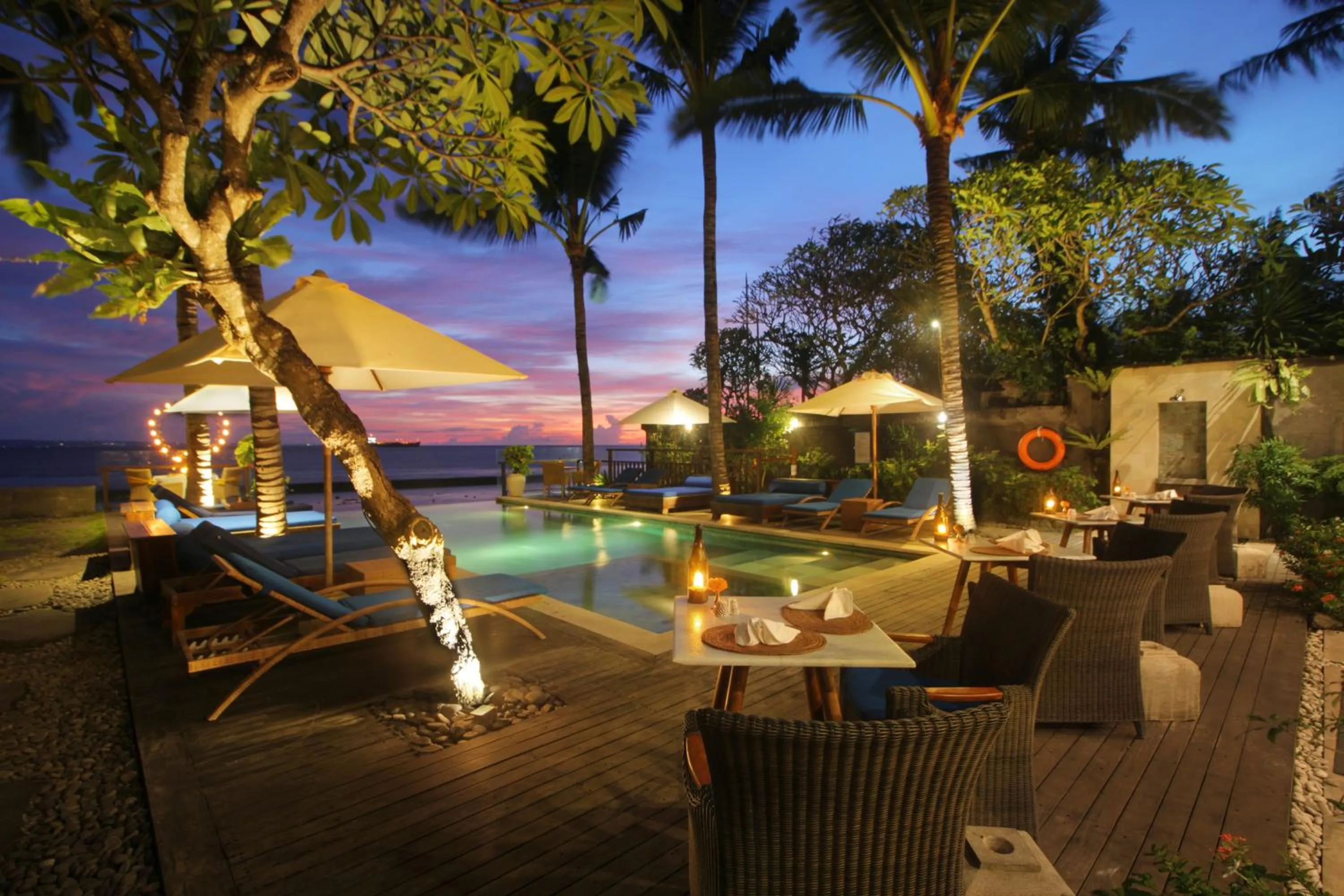 Pool view in Sagara Candidasa by AHM