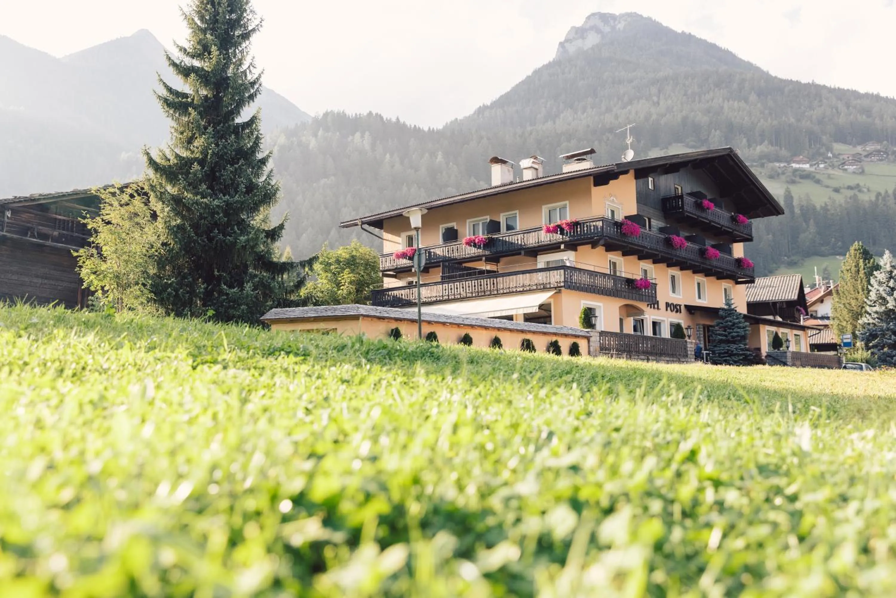 Property building in Posthotel