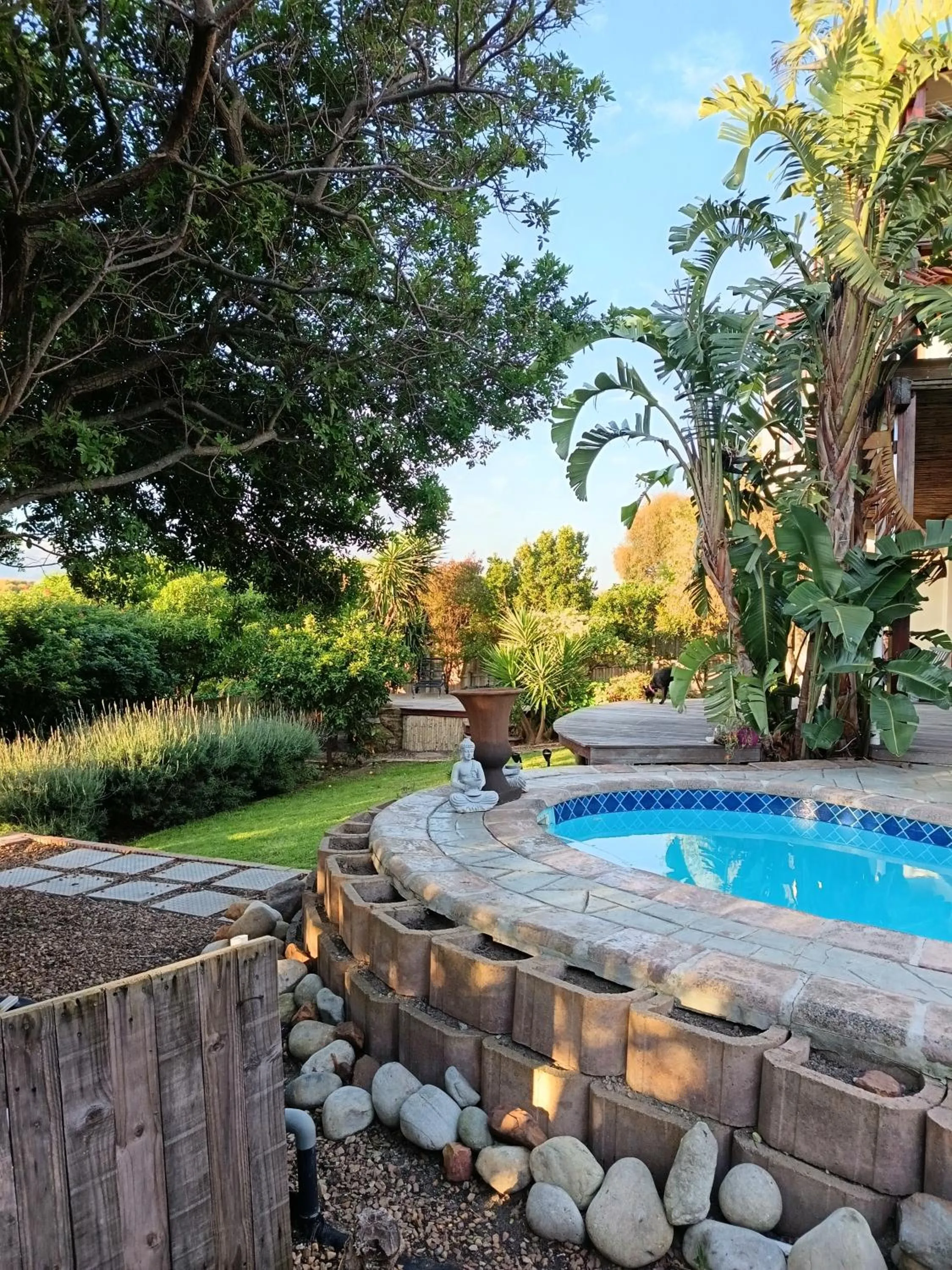 Garden view in Happy Homes - Imhoffs Gift