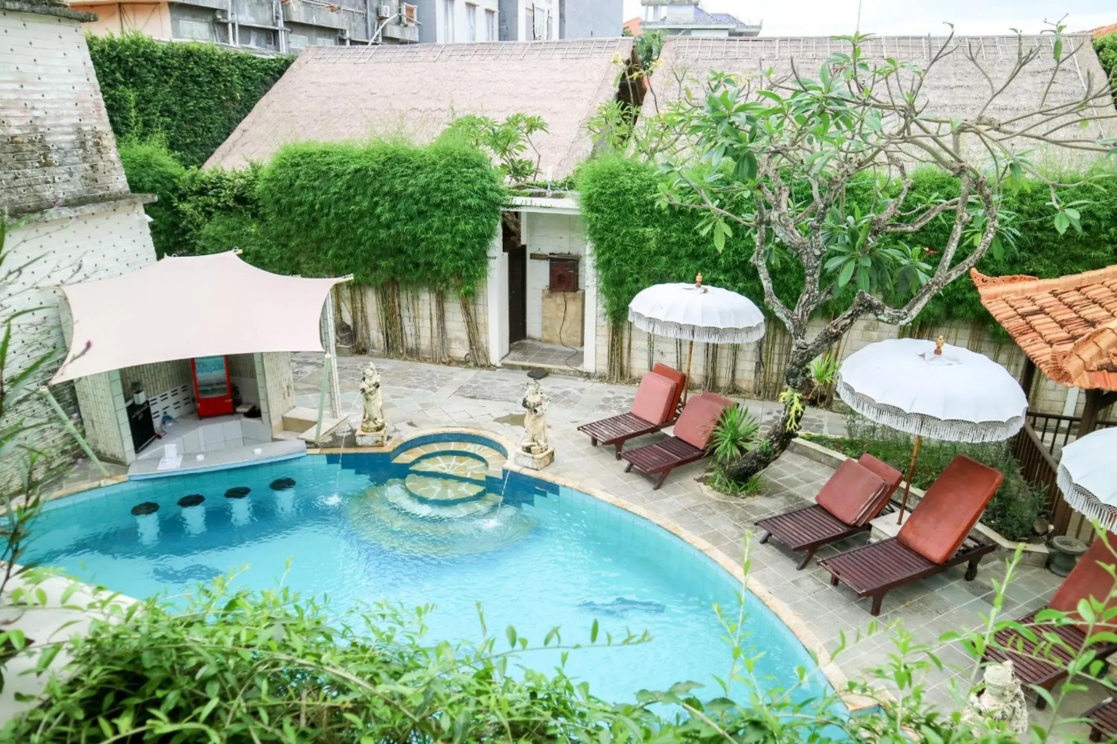 Pool View in The Lagoon Bali Pool Hotel and Suites