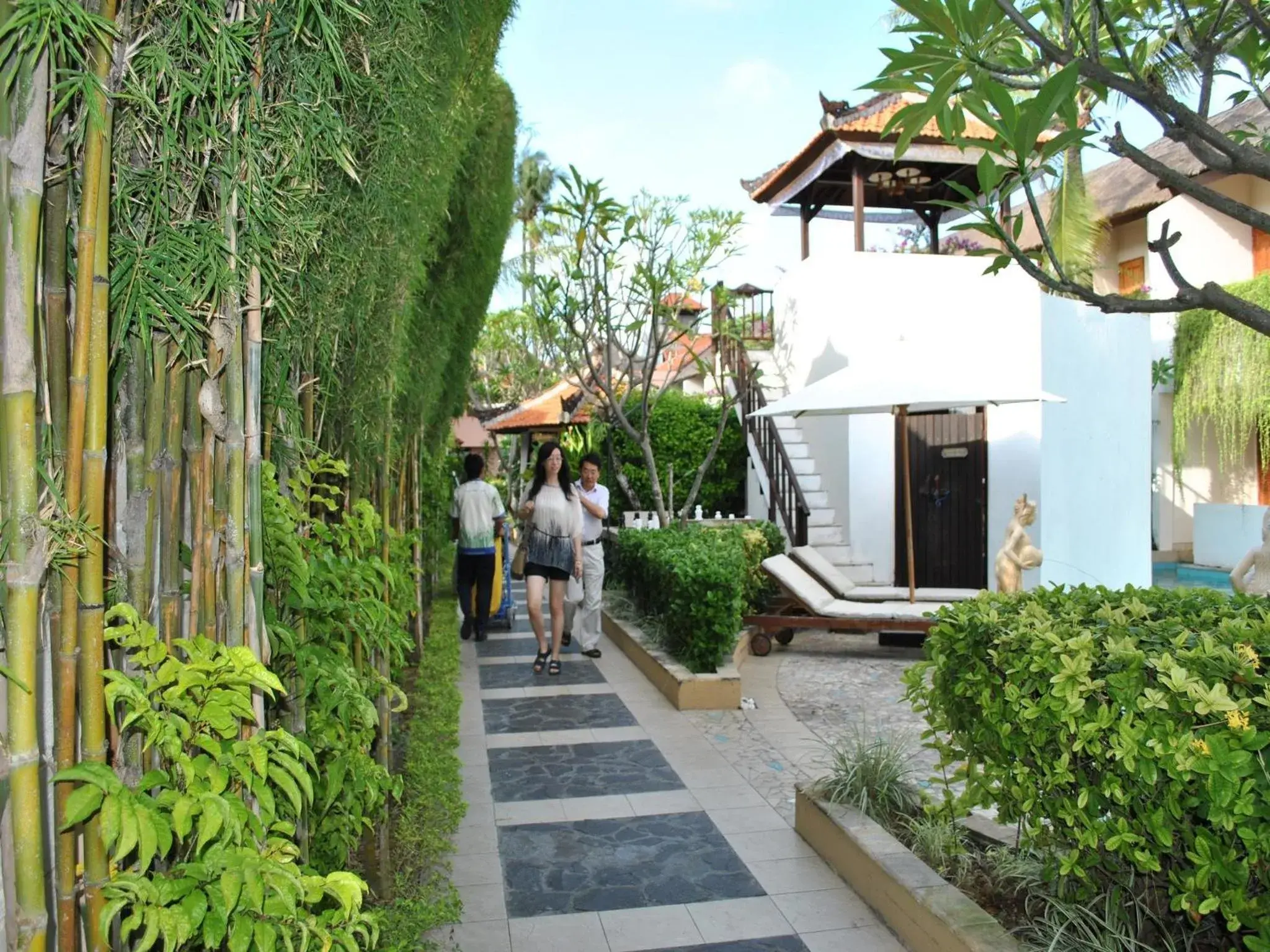 Facade/entrance in The Lagoon Bali Pool Hotel and Suites