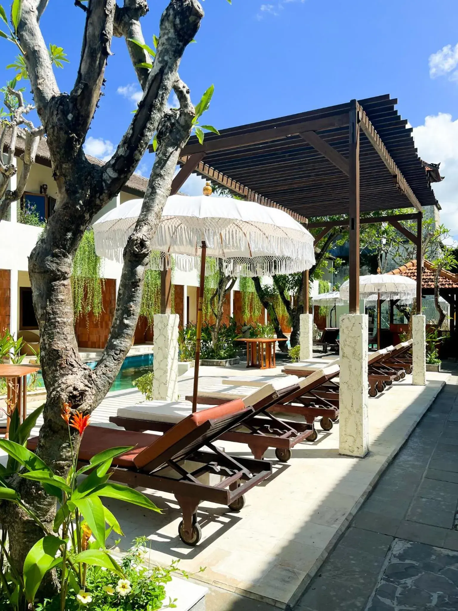 Garden, Swimming Pool in The Lagoon Bali Pool Hotel and Suites