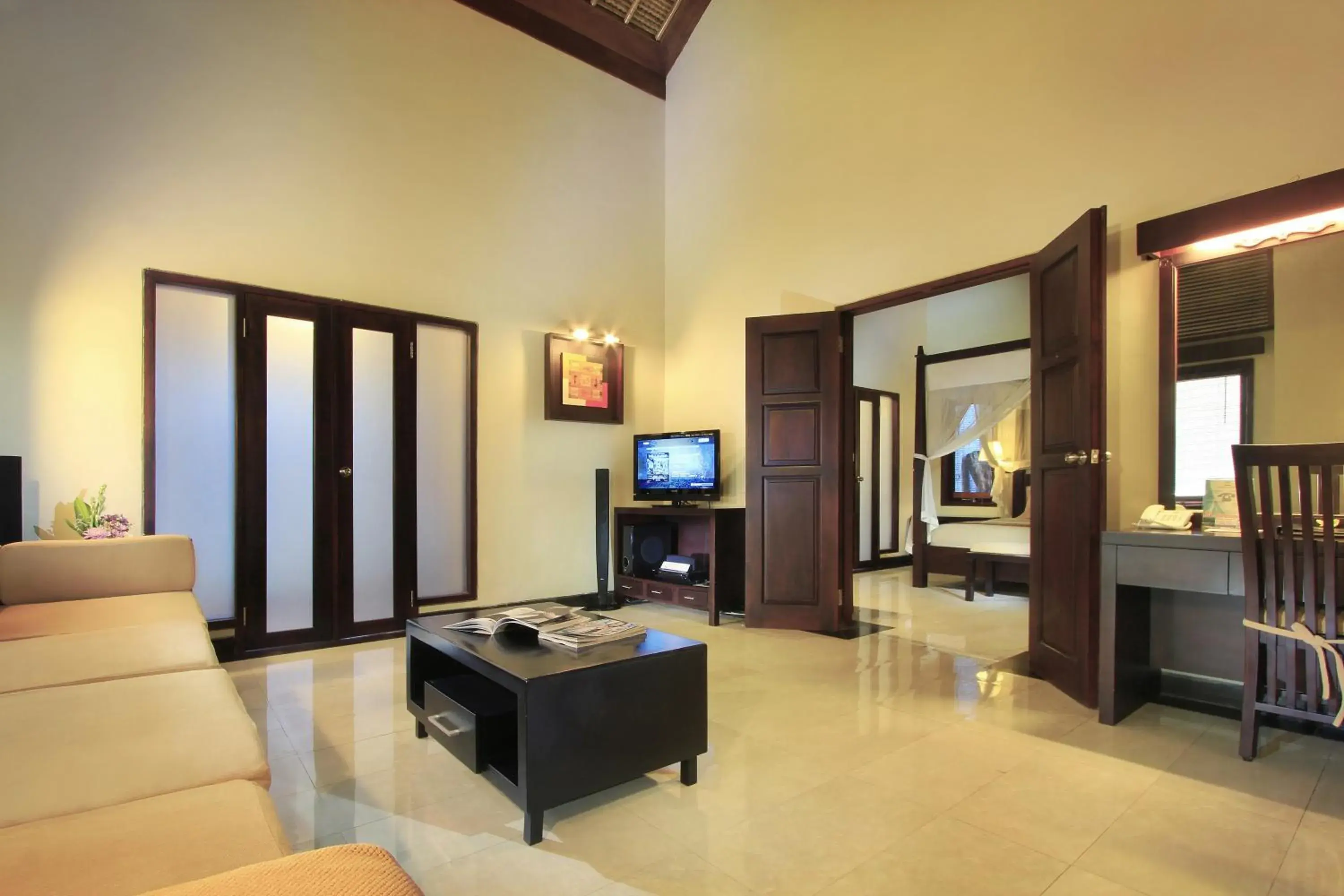 TV/Entertainment Center in The Lagoon Bali Pool Hotel and Suites