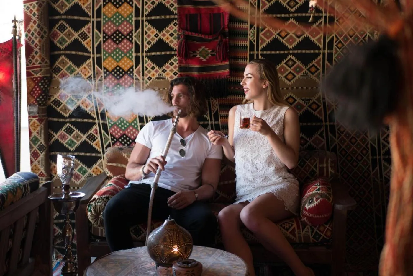 Lounge or bar in Sunrise Mamlouk Palace Resort