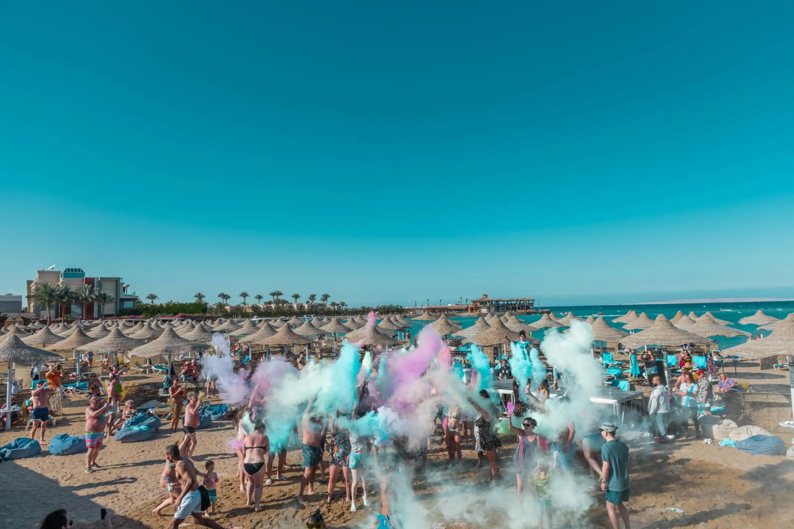 Beach in Sunrise Mamlouk Palace Resort