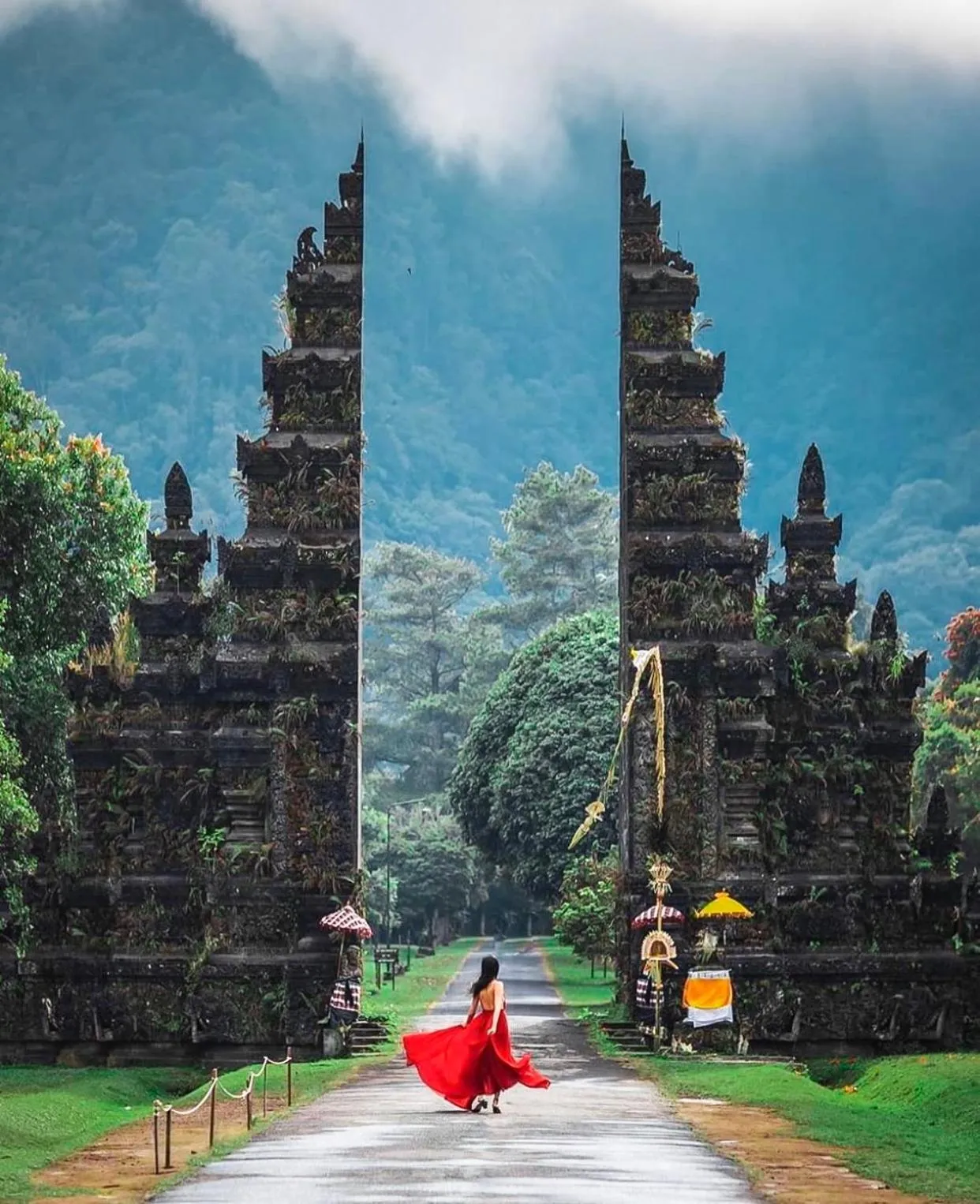Facade/entrance in Handara Golf & Resort Bali