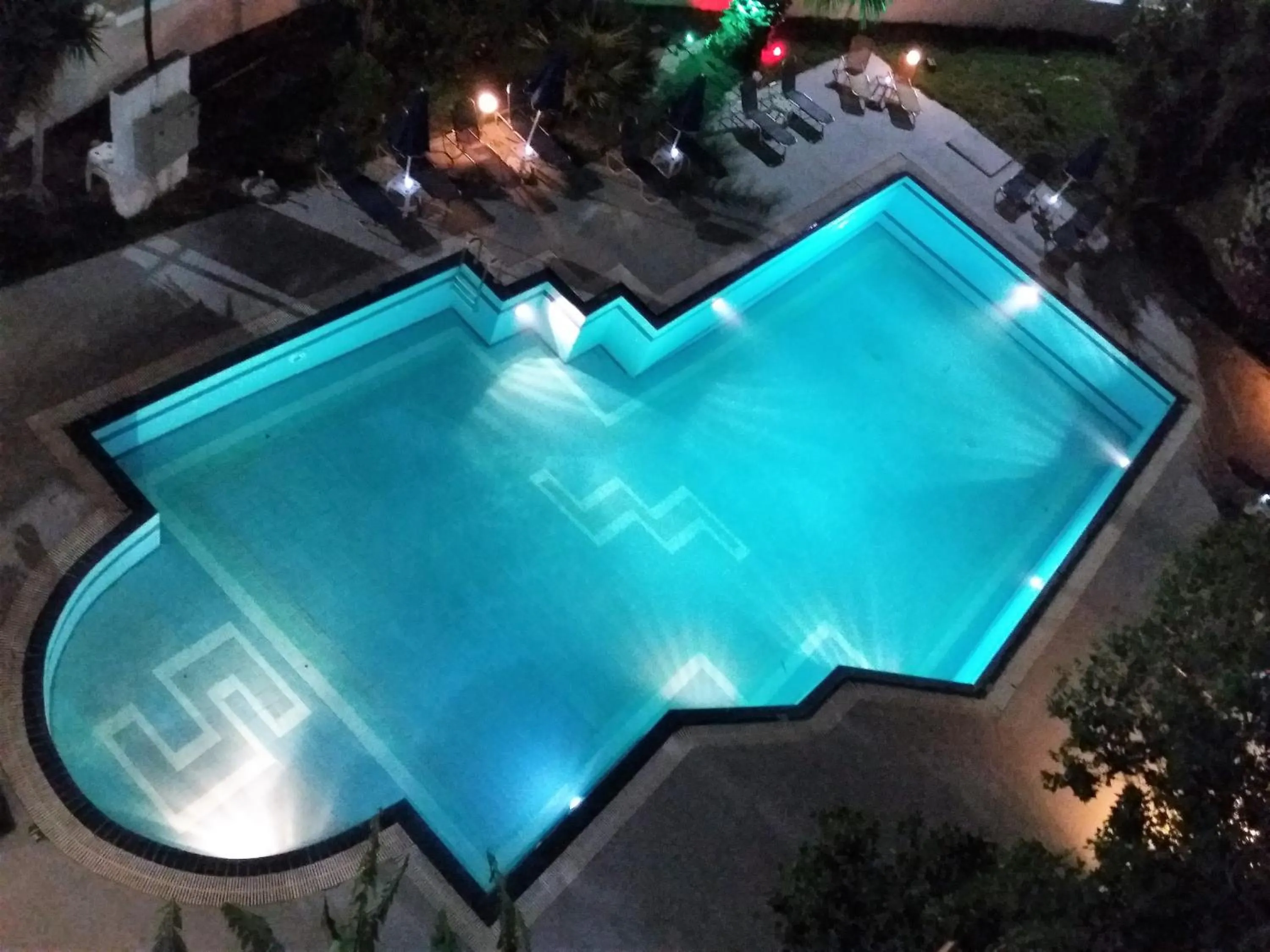 Swimming pool in Sotirakis Hotel