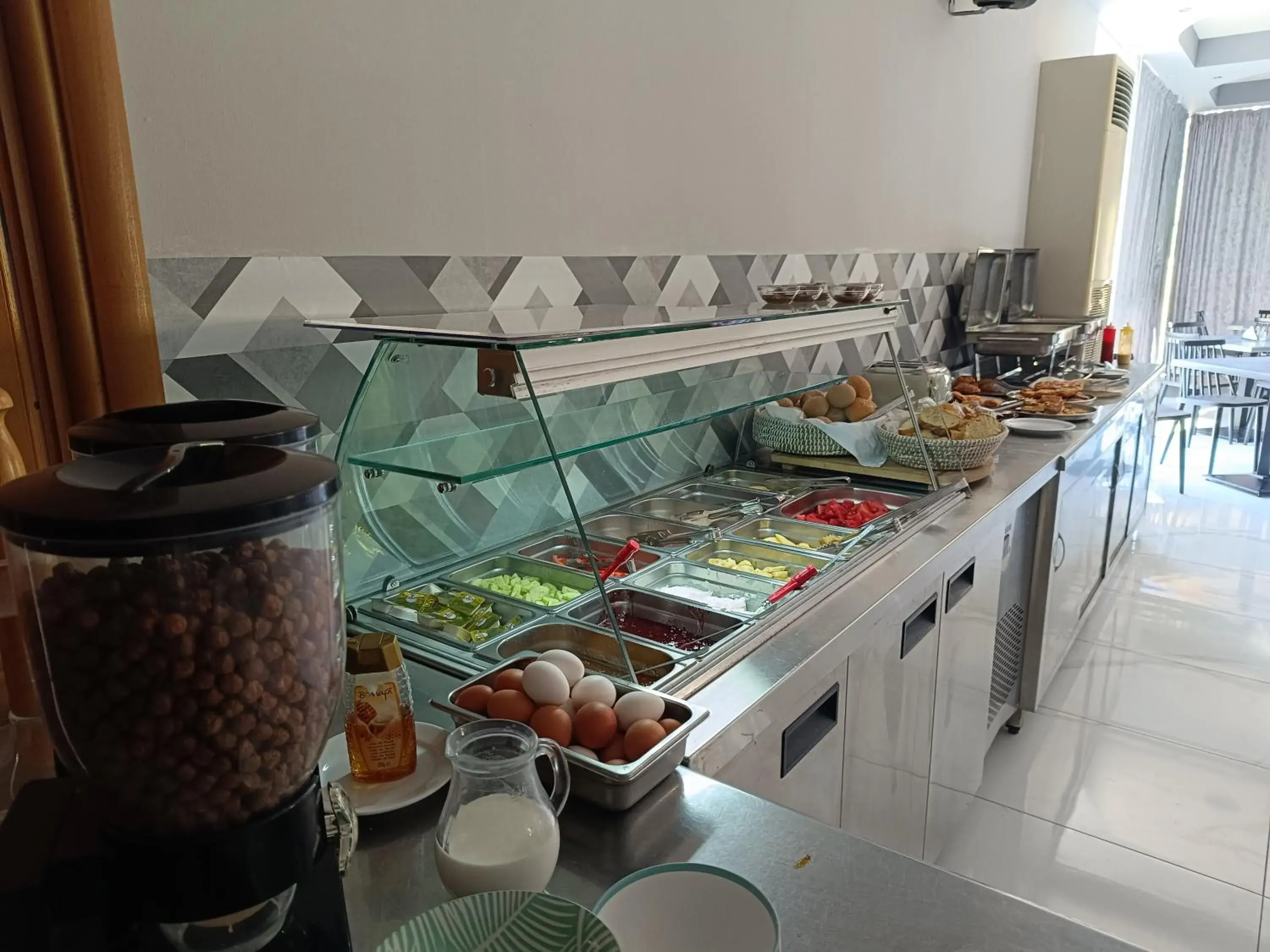 Breakfast in Sotirakis Hotel Breakfast in Sotirakis Hotel