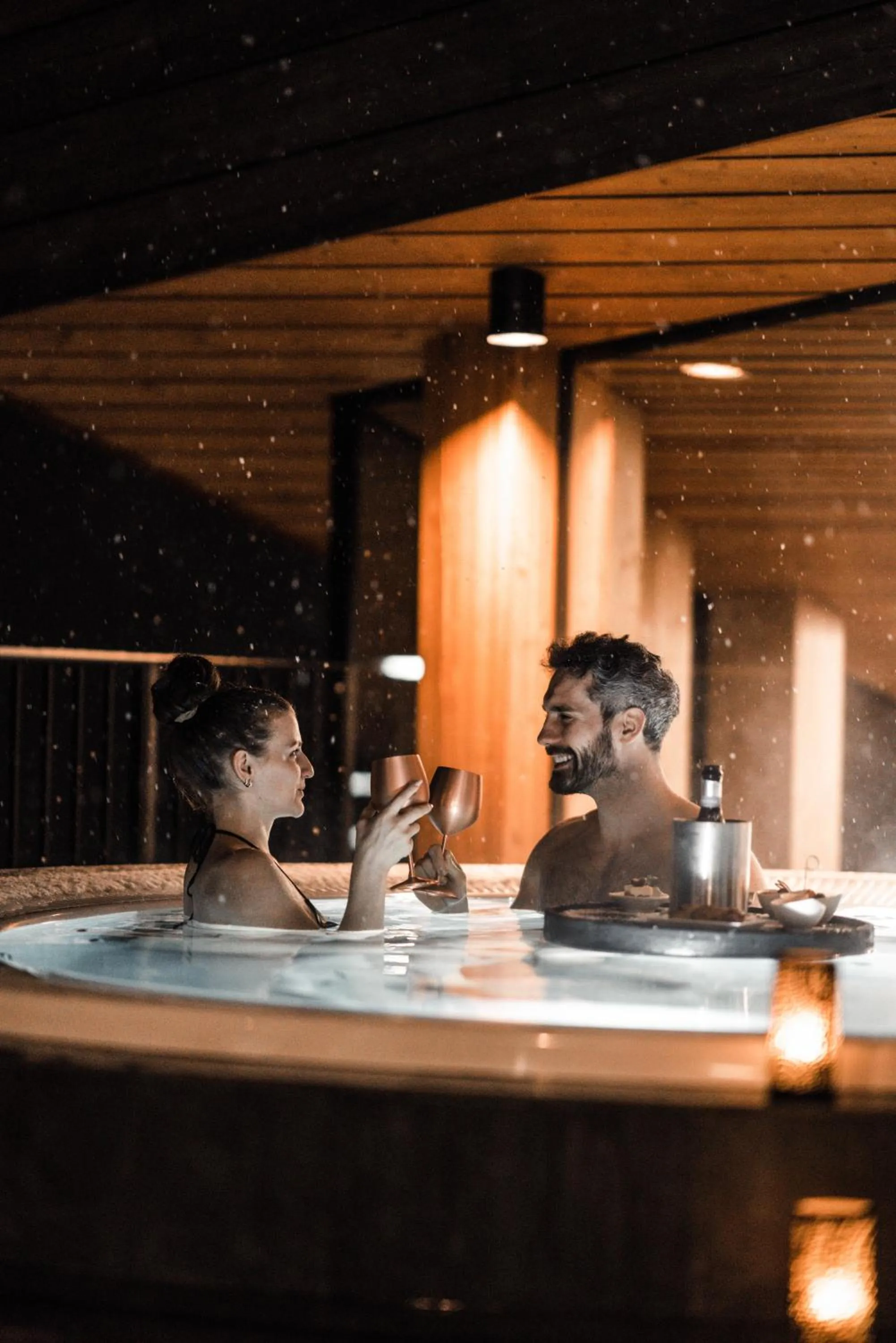 Hot Tub in Hotel Panoramic Lotsch