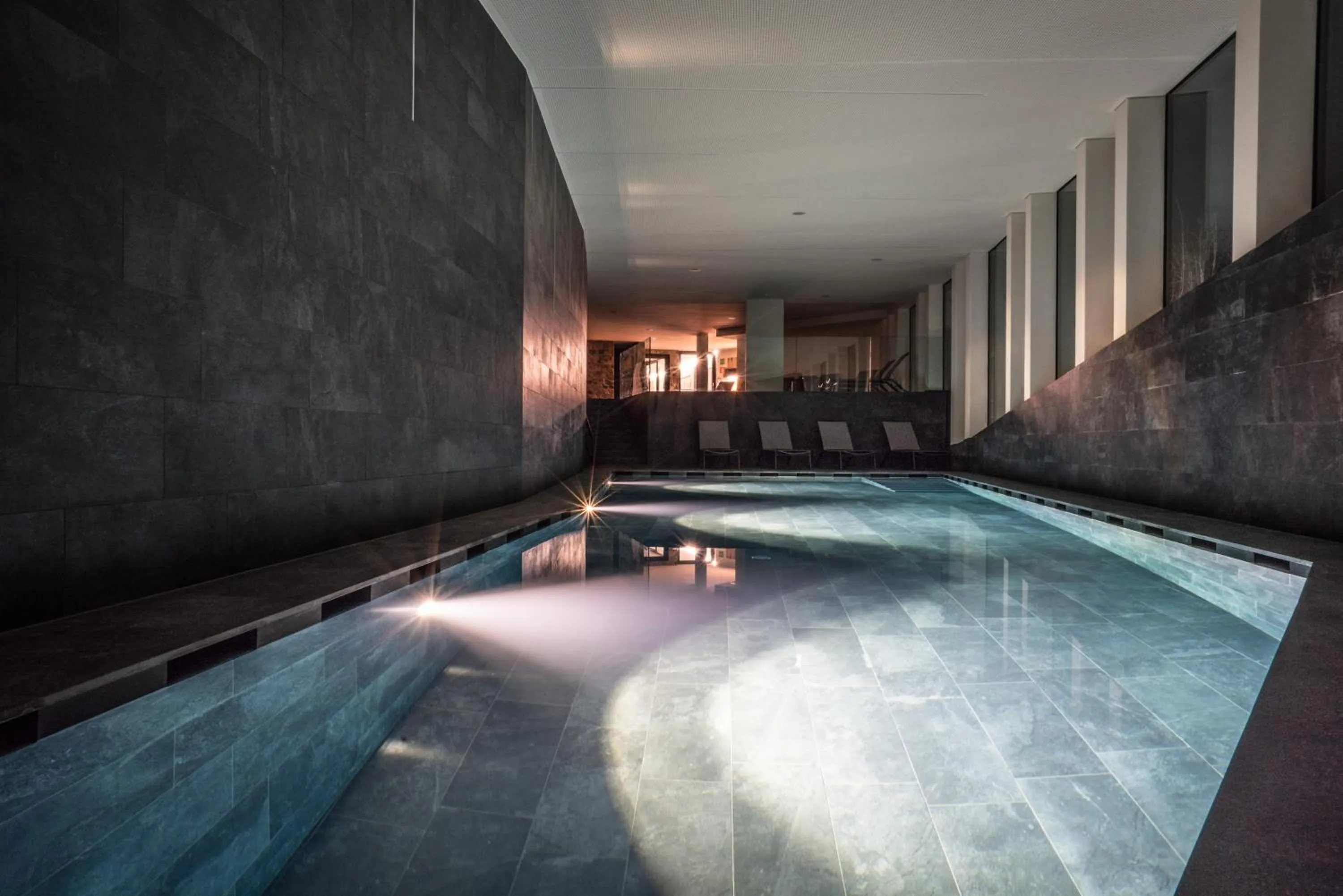 Swimming pool in Hotel Panoramic Lotsch