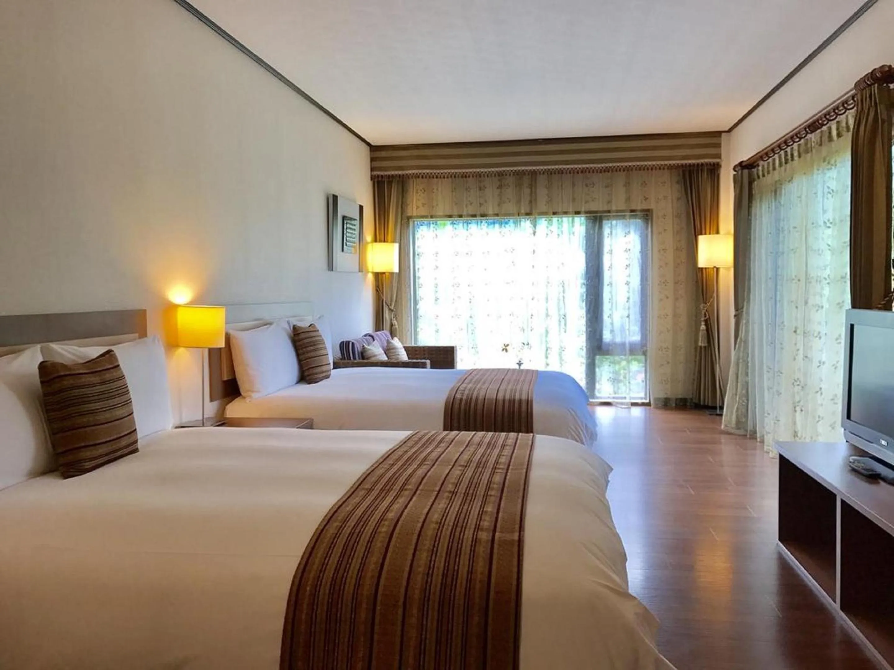 Bed in 花蓮金澤居民宿樹窩民宿御安居民宿寵物友善