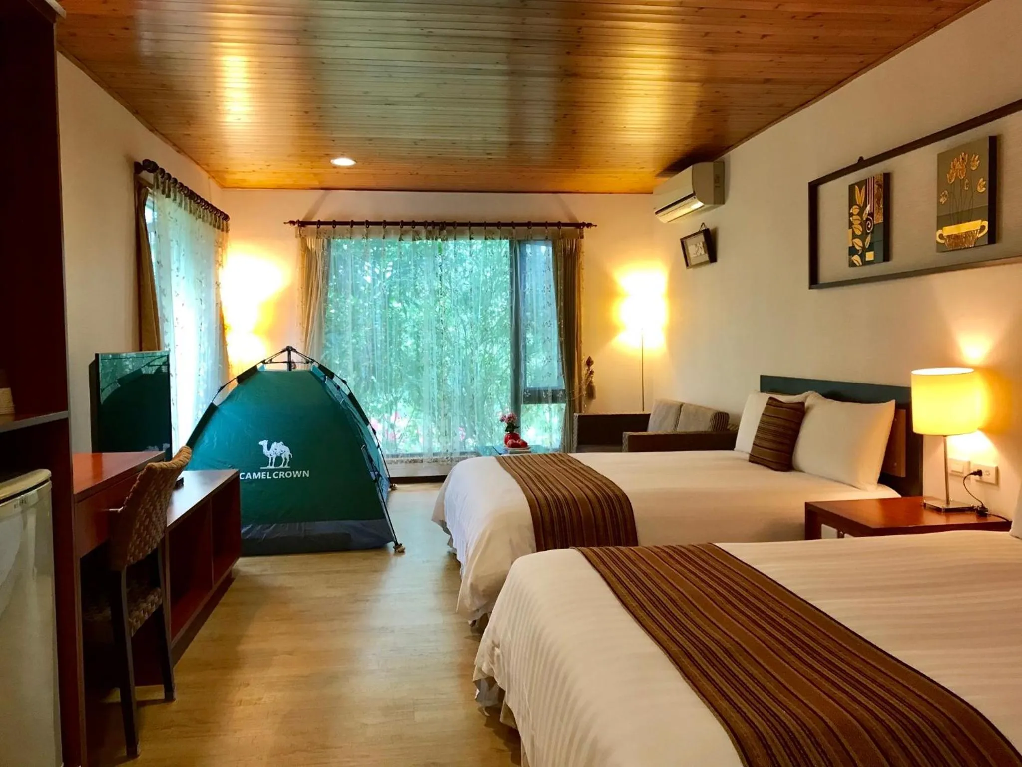 Photo of the whole room, Bed in 花蓮金澤居民宿樹窩民宿御安居民宿寵物友善