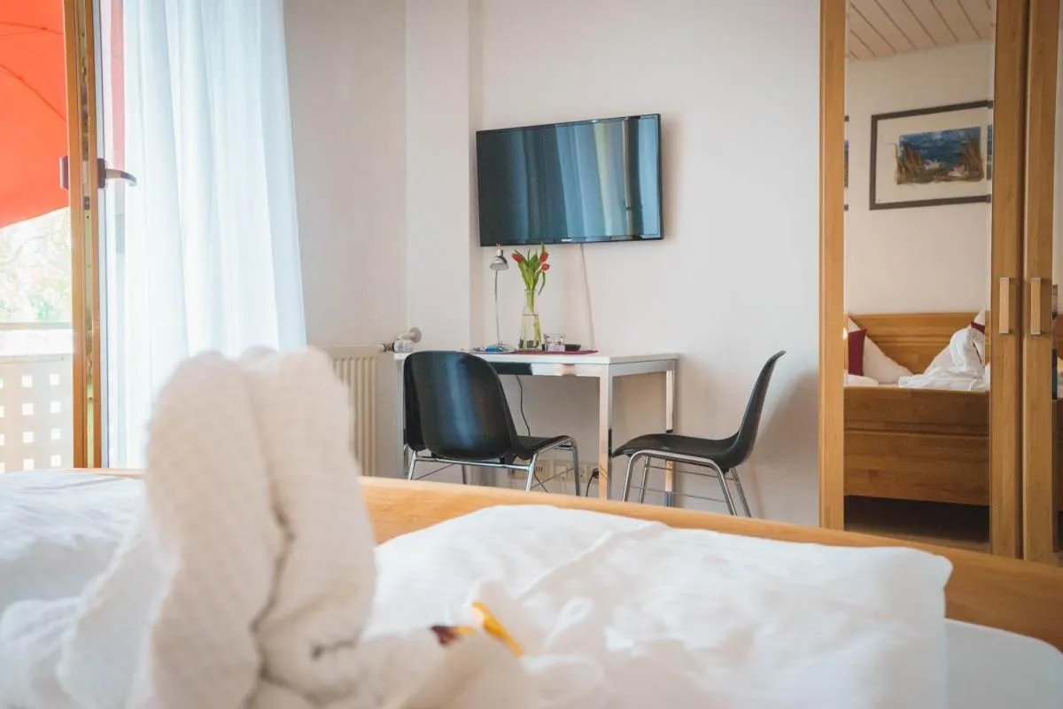 Bed in Strandpension Mäder