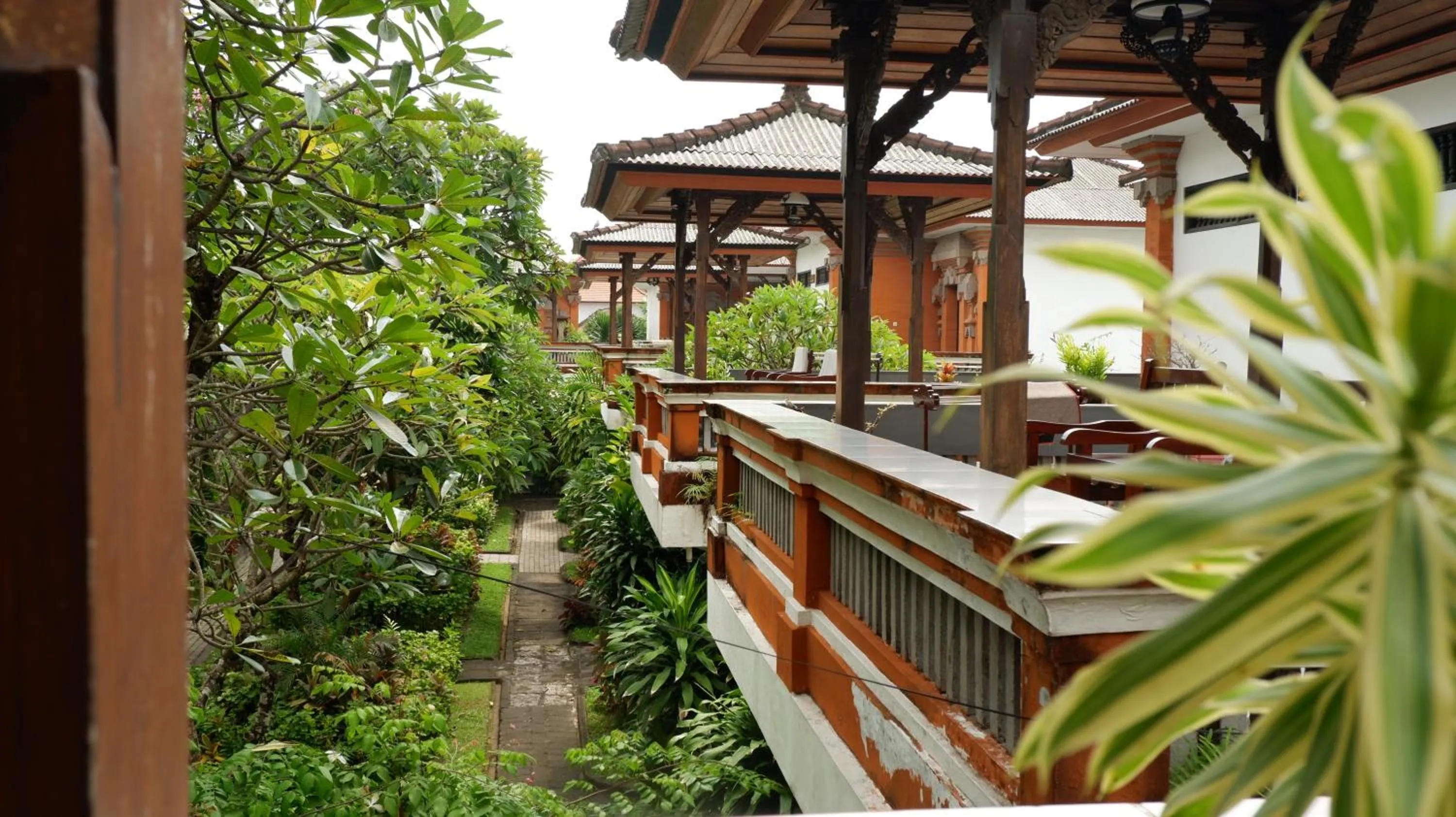 Balcony/Terrace in Swastika Bungalows