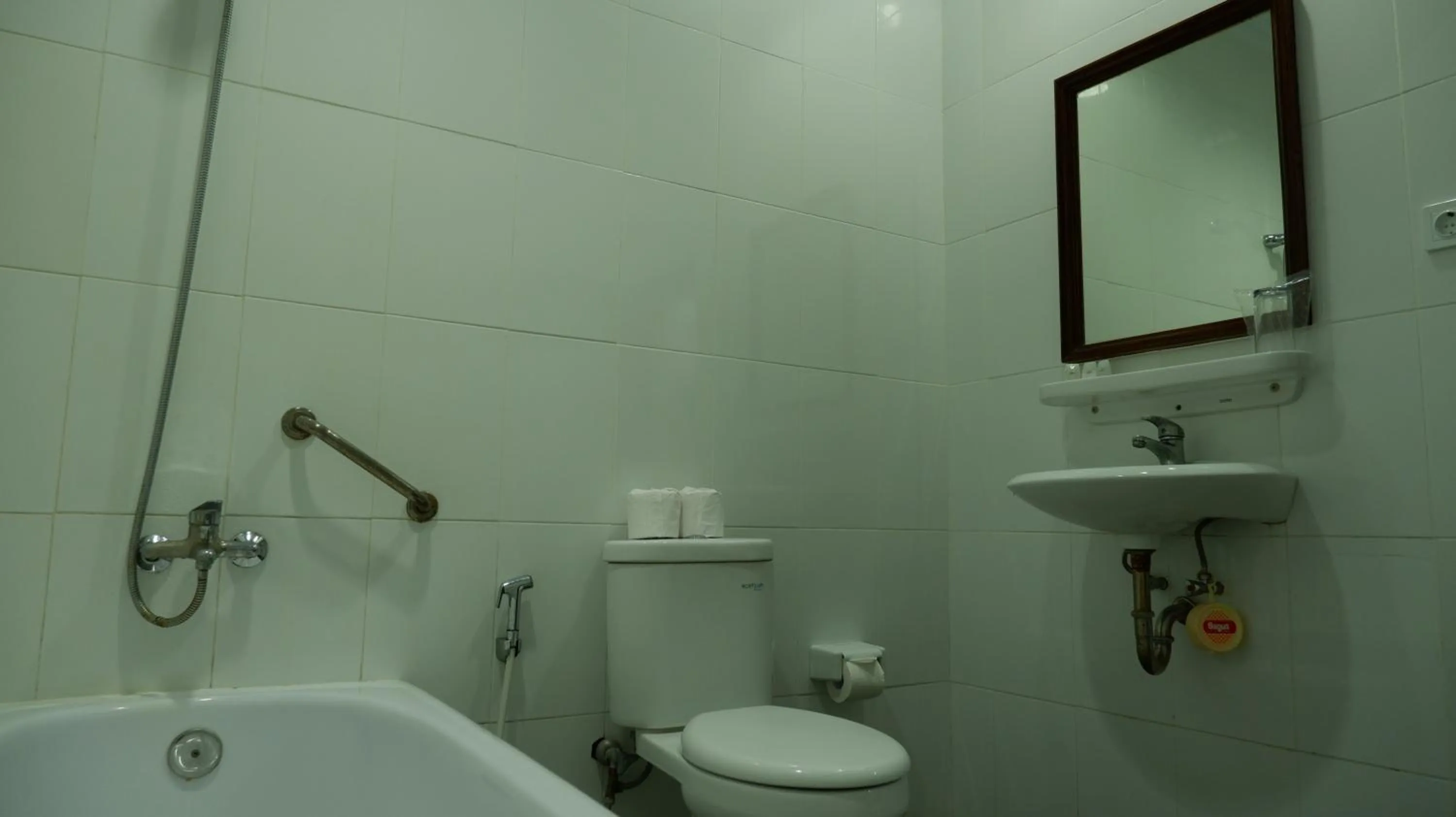 Shower in Swastika Bungalows